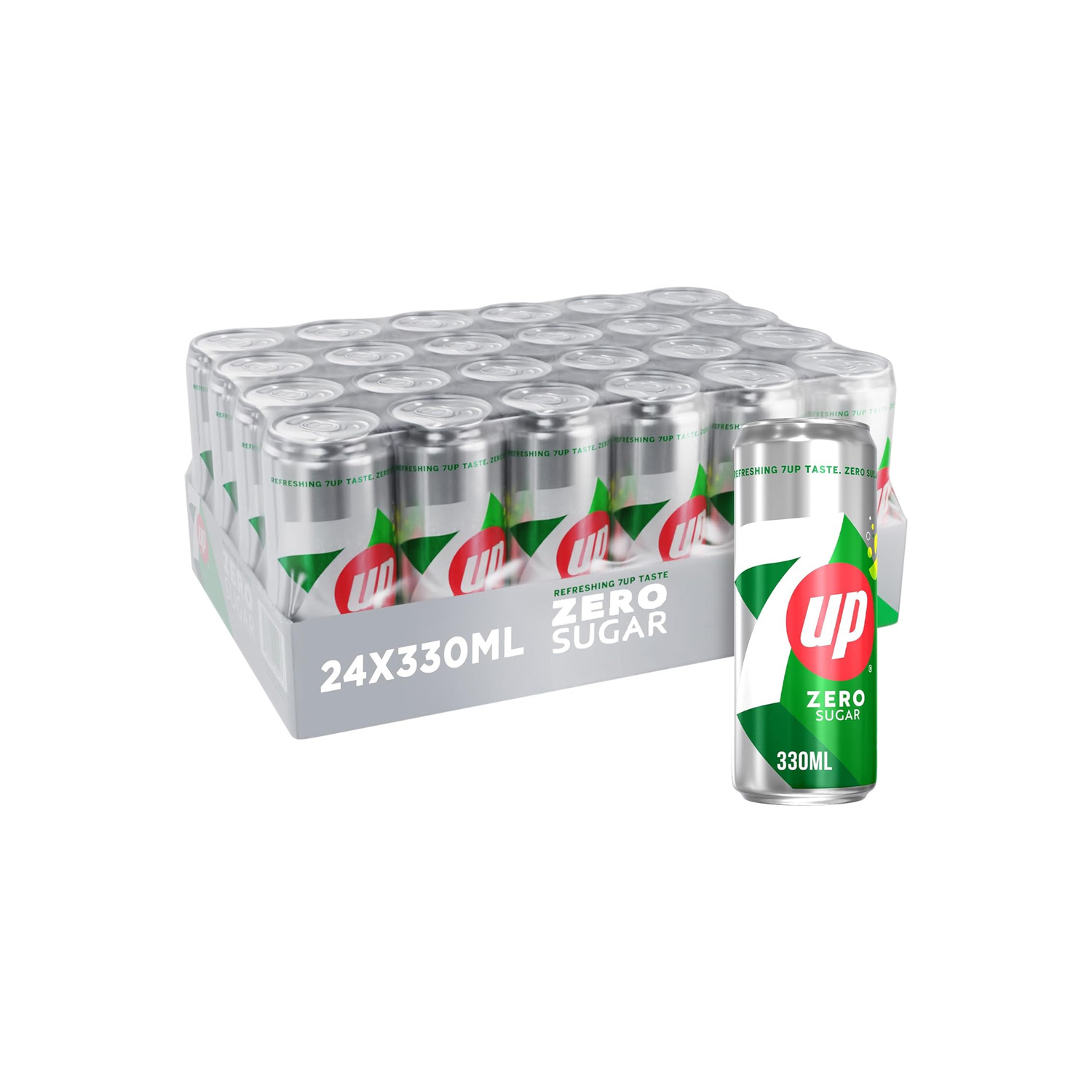 7Up Diet Tin 330 milliliters