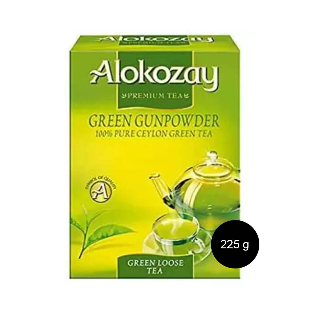 Alokozay Green Tea Powder Gun Powder 225 grams