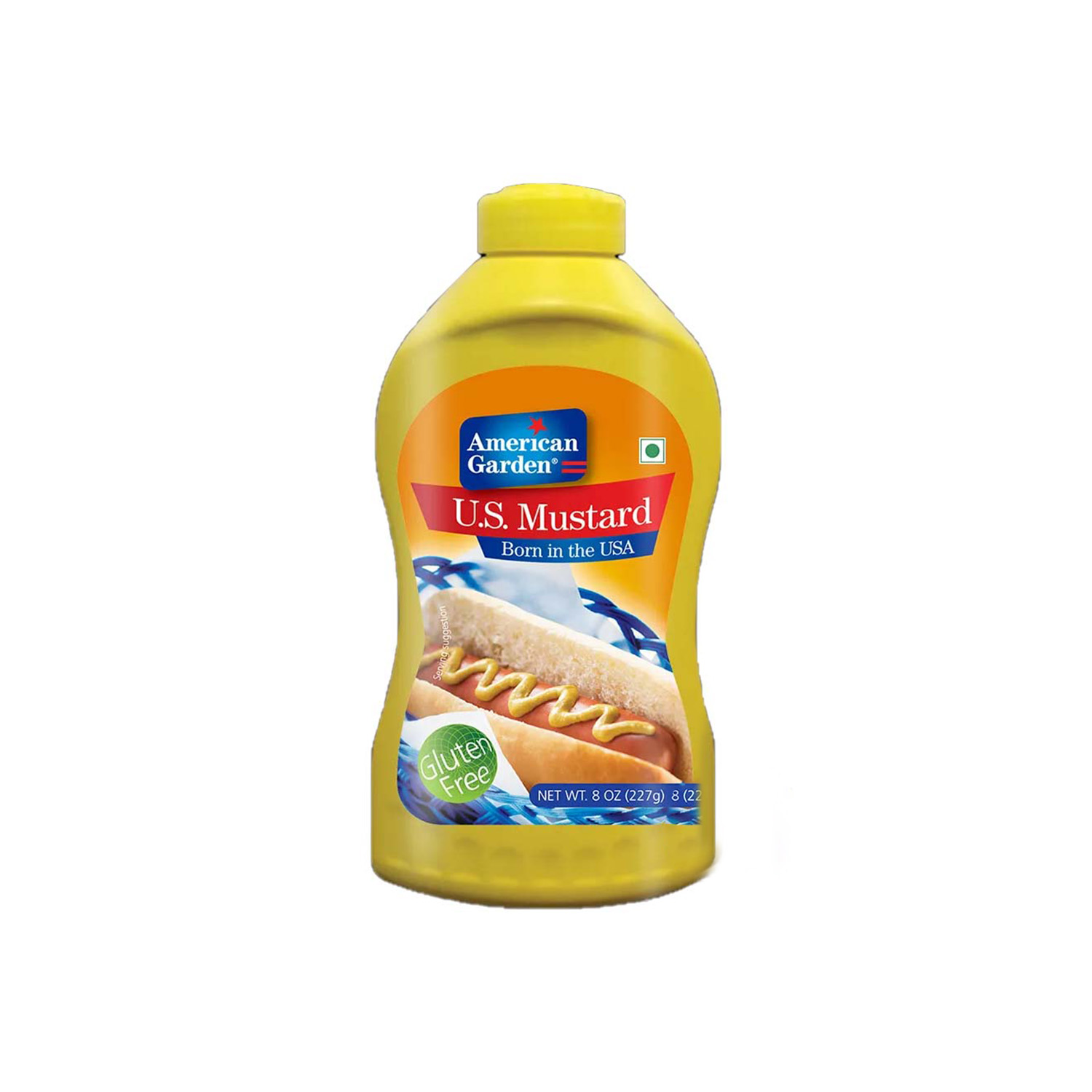 American Garden Yellow Mustard Squeeze 8 ounces