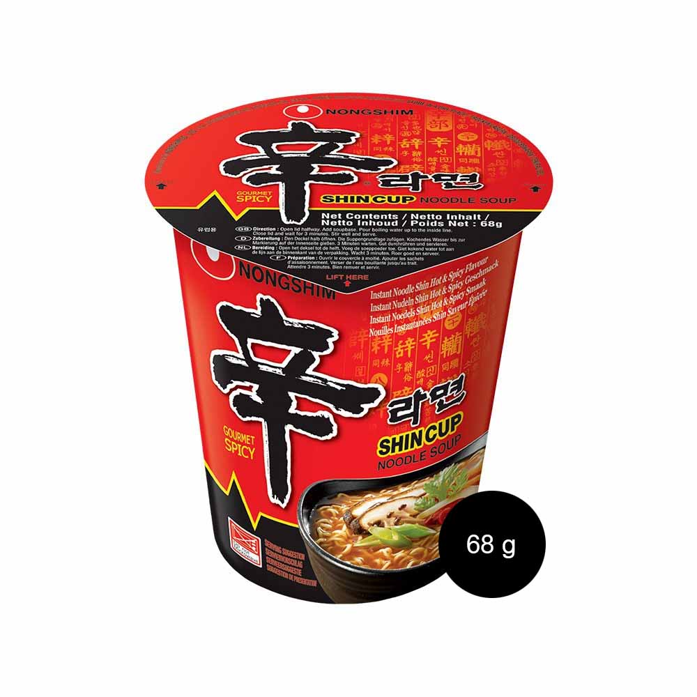 Nong Shim Cup Noodles 68 grams
