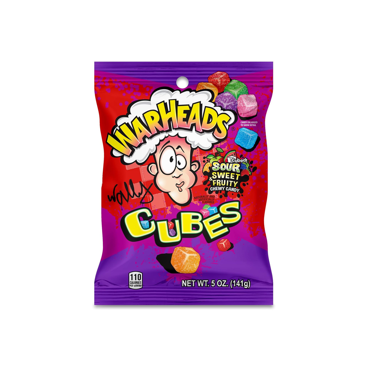 Warheads Chewy Cubes 141 grams