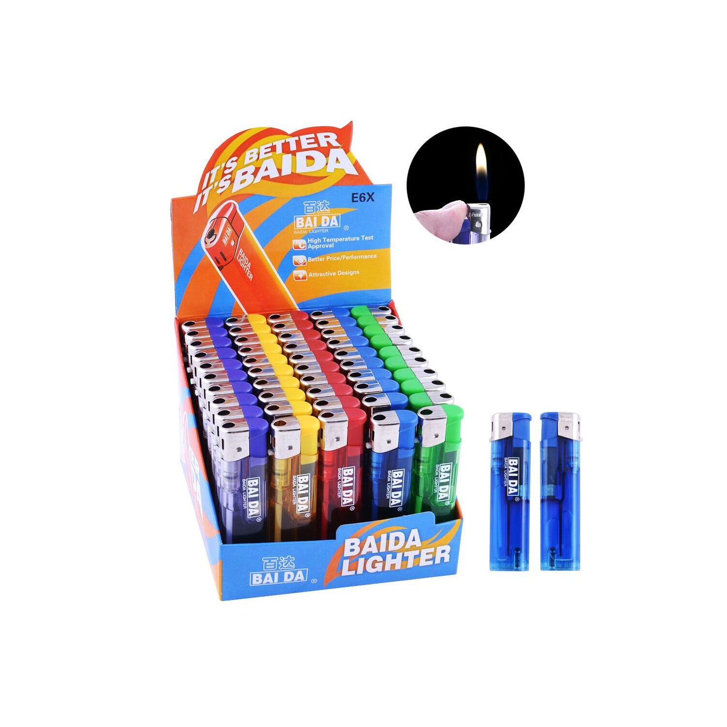 Baida Lighter 50 pieces