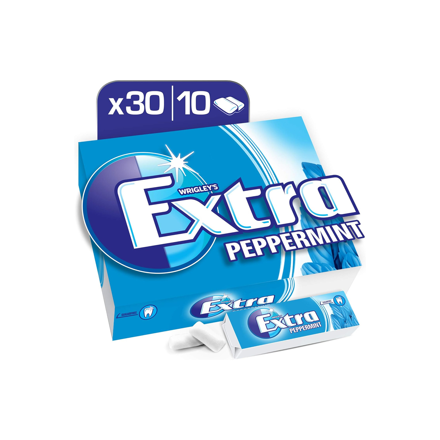 Extra Chewing Gum Peppermint Blue 20 X 14 grams