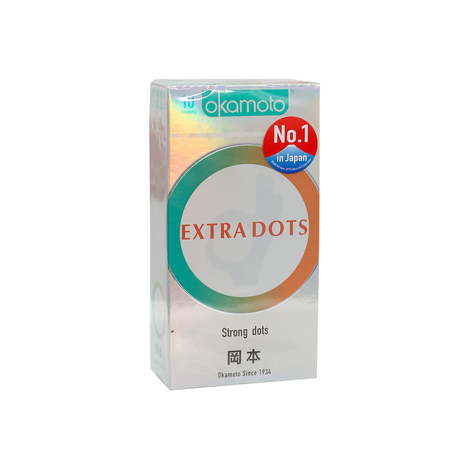 Okamoto Ok Series Extra Dots 10 Pieces