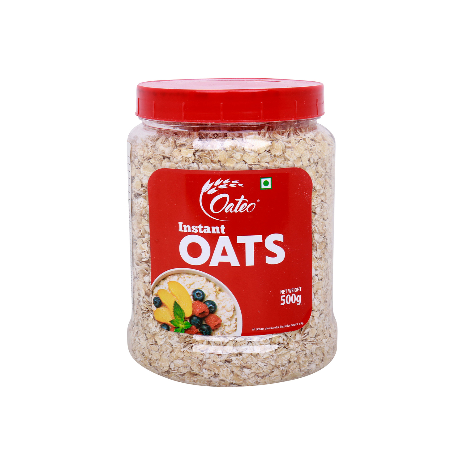 Oateo Instant Oats 500 grams