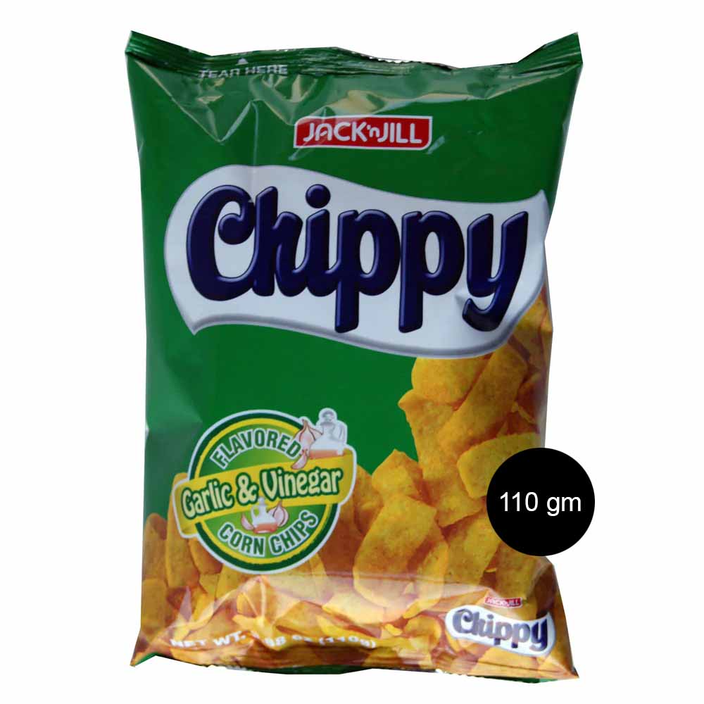 Jack N Jill Chippy Garlic And Vinegar 110 grams
