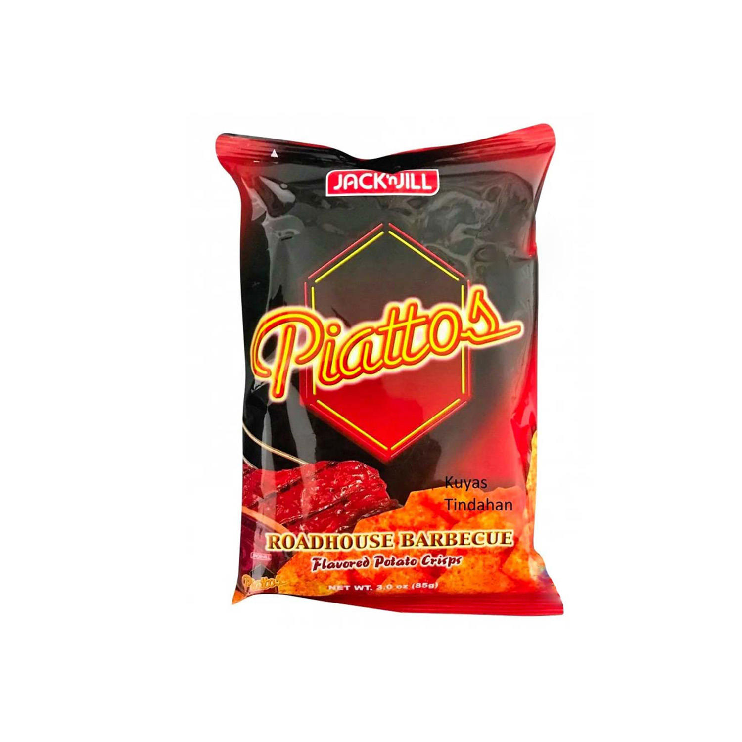 Jack N Jill Piattos Roadhouse Barbeque 85 grams