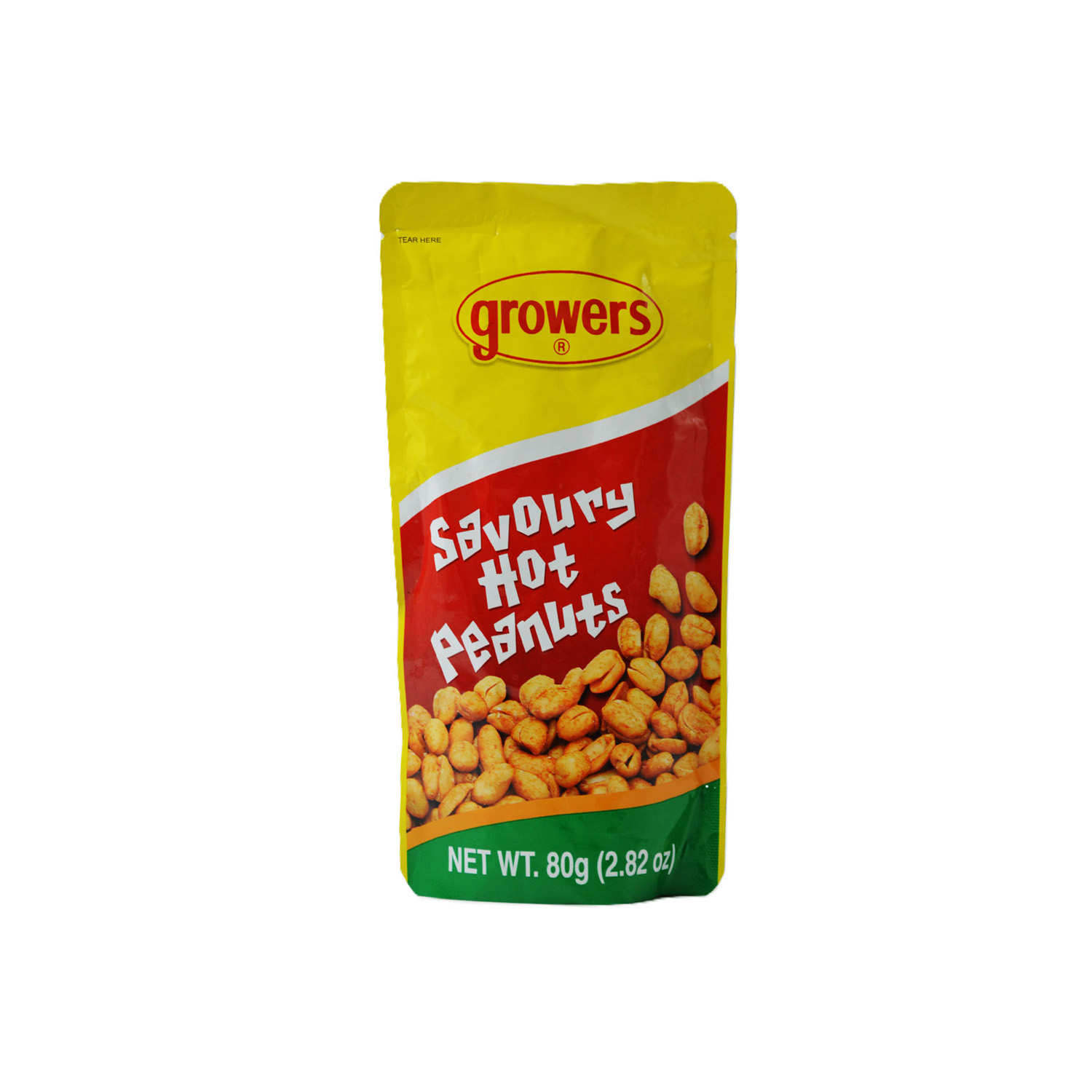 Growers Savoury Flavour Peanuts 80 grams