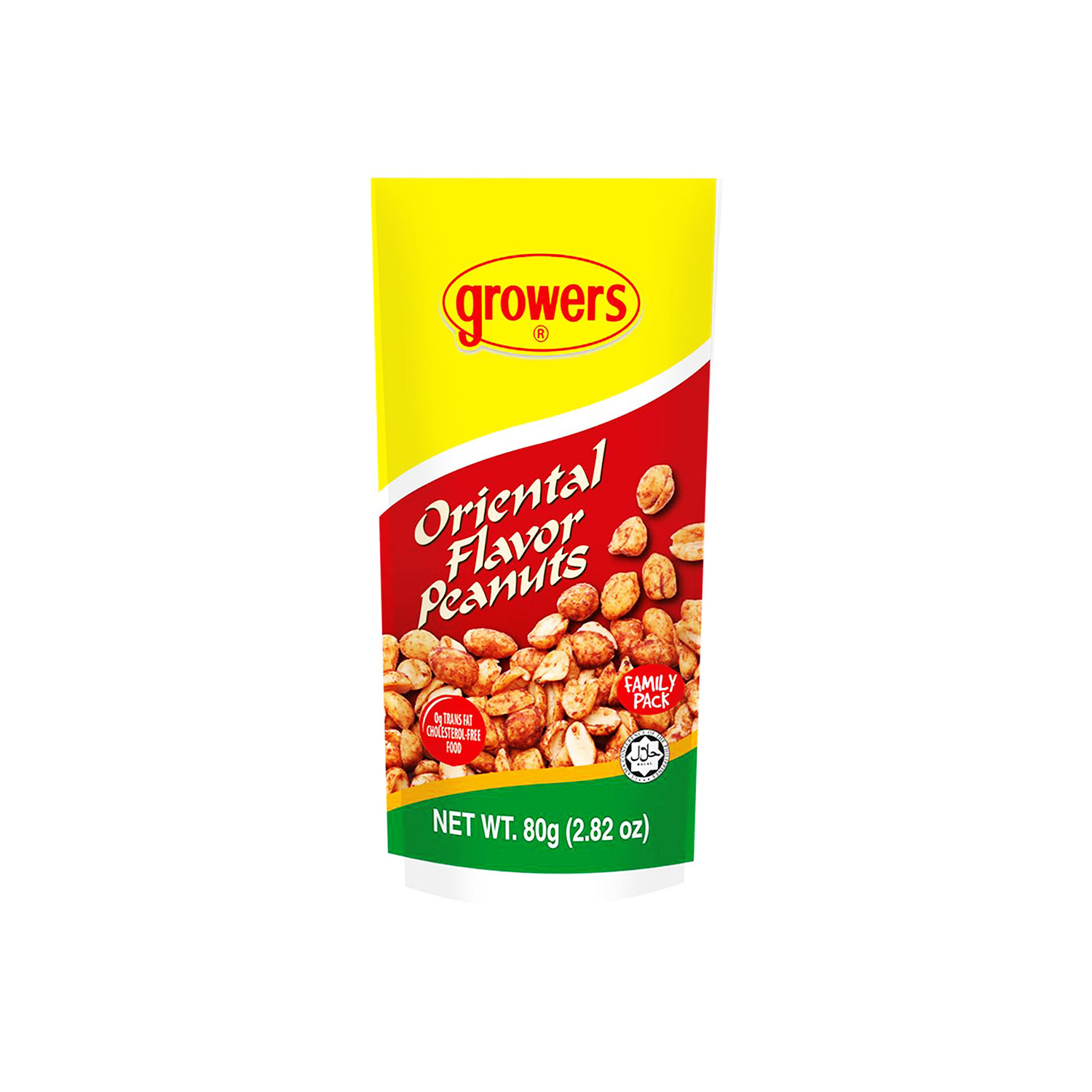 Growers Oriental Flavour Peanuts 80 grams