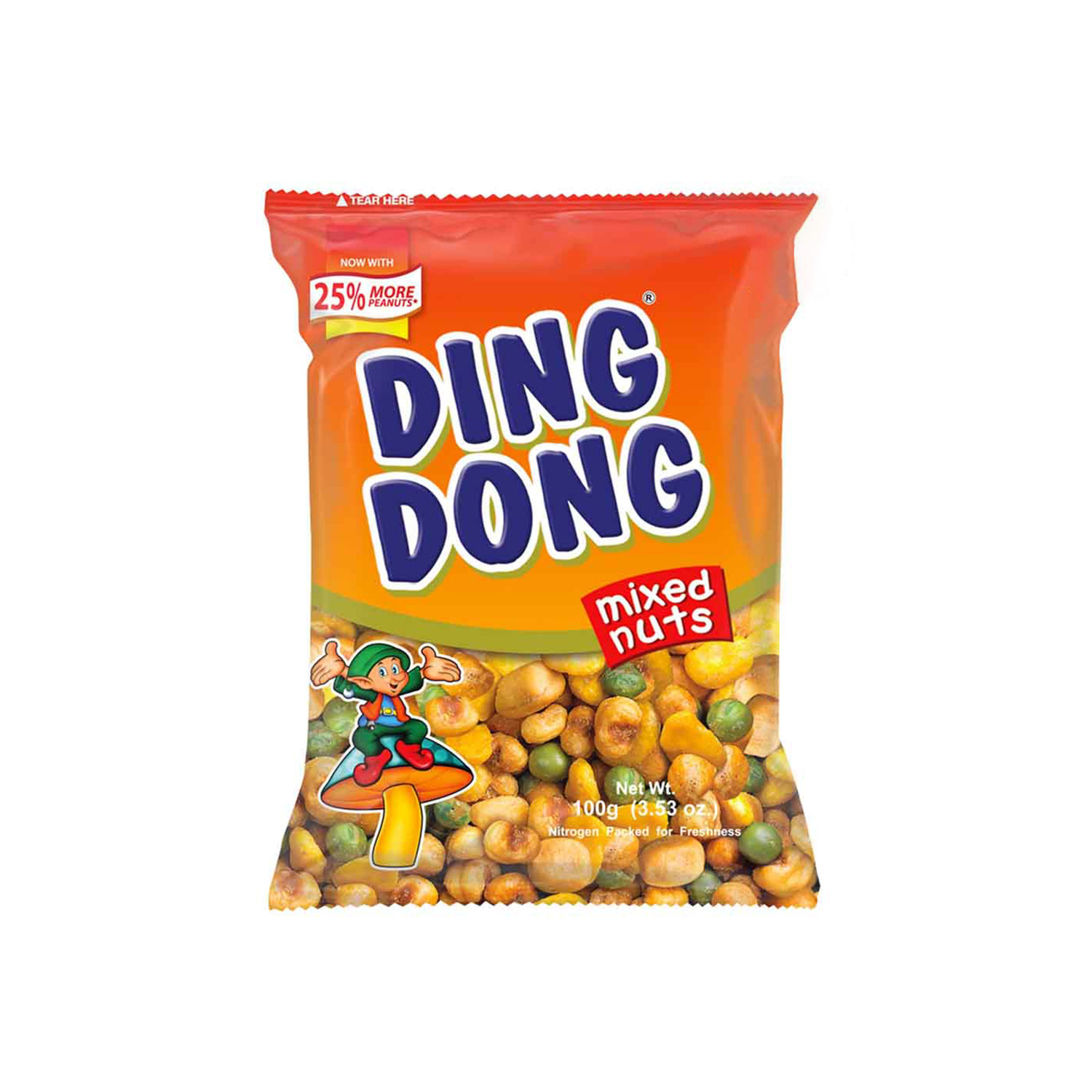 Ding Dong Snack Mixed Nuts 100 grams