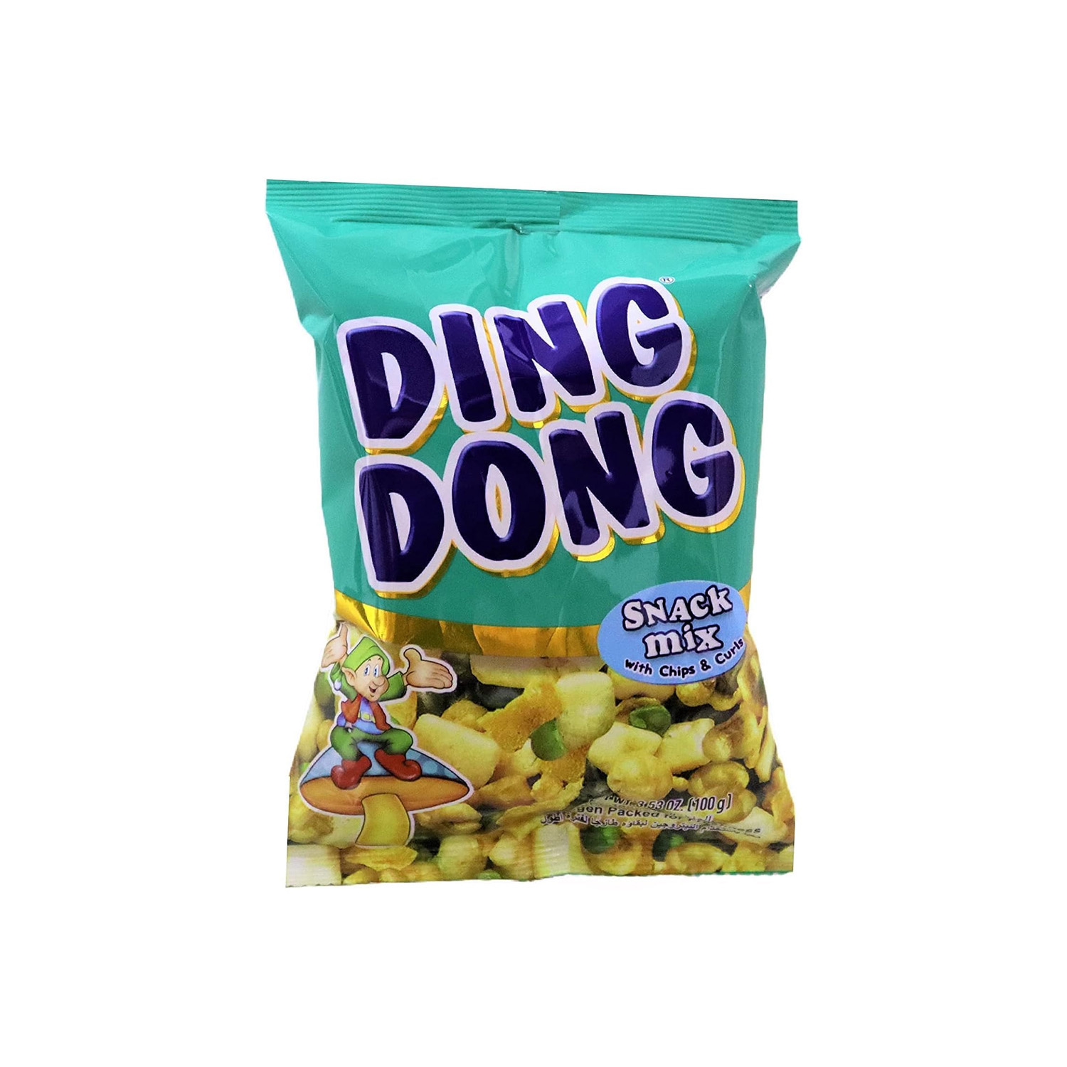 Ding Dong Snack Mix Chips & Curls 95 grams