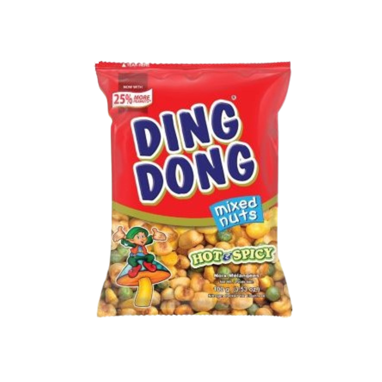 Ding Dong Snack Mix (Hot And Spicy) 55 grams