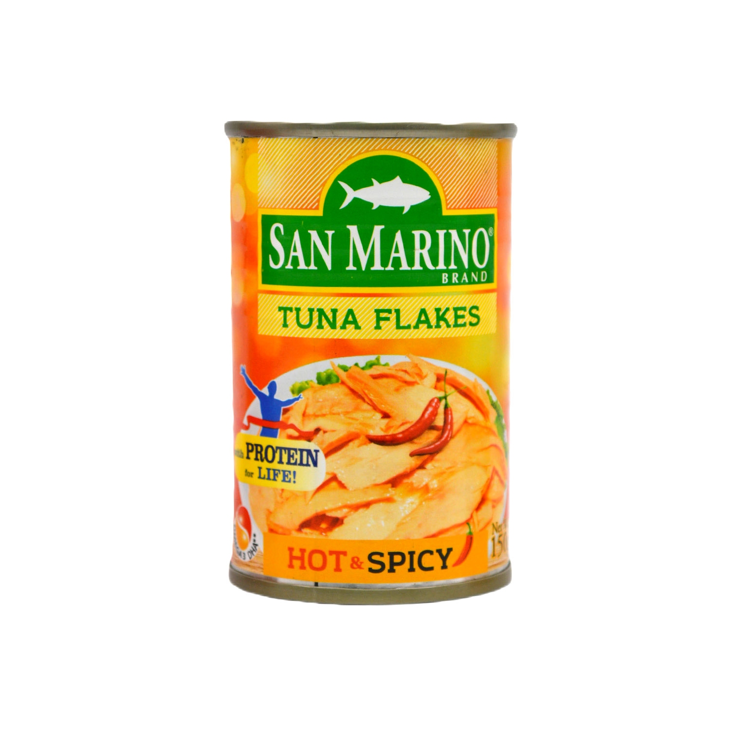 San Marino Light Tuna Flakes Hot & Spicy 150 grams