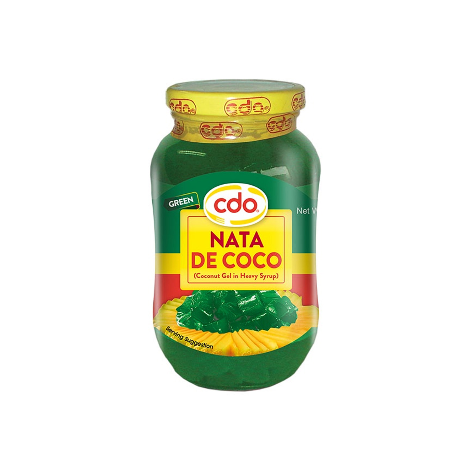 Cdo Nata De Coco Green Coconut Gel 340 grams