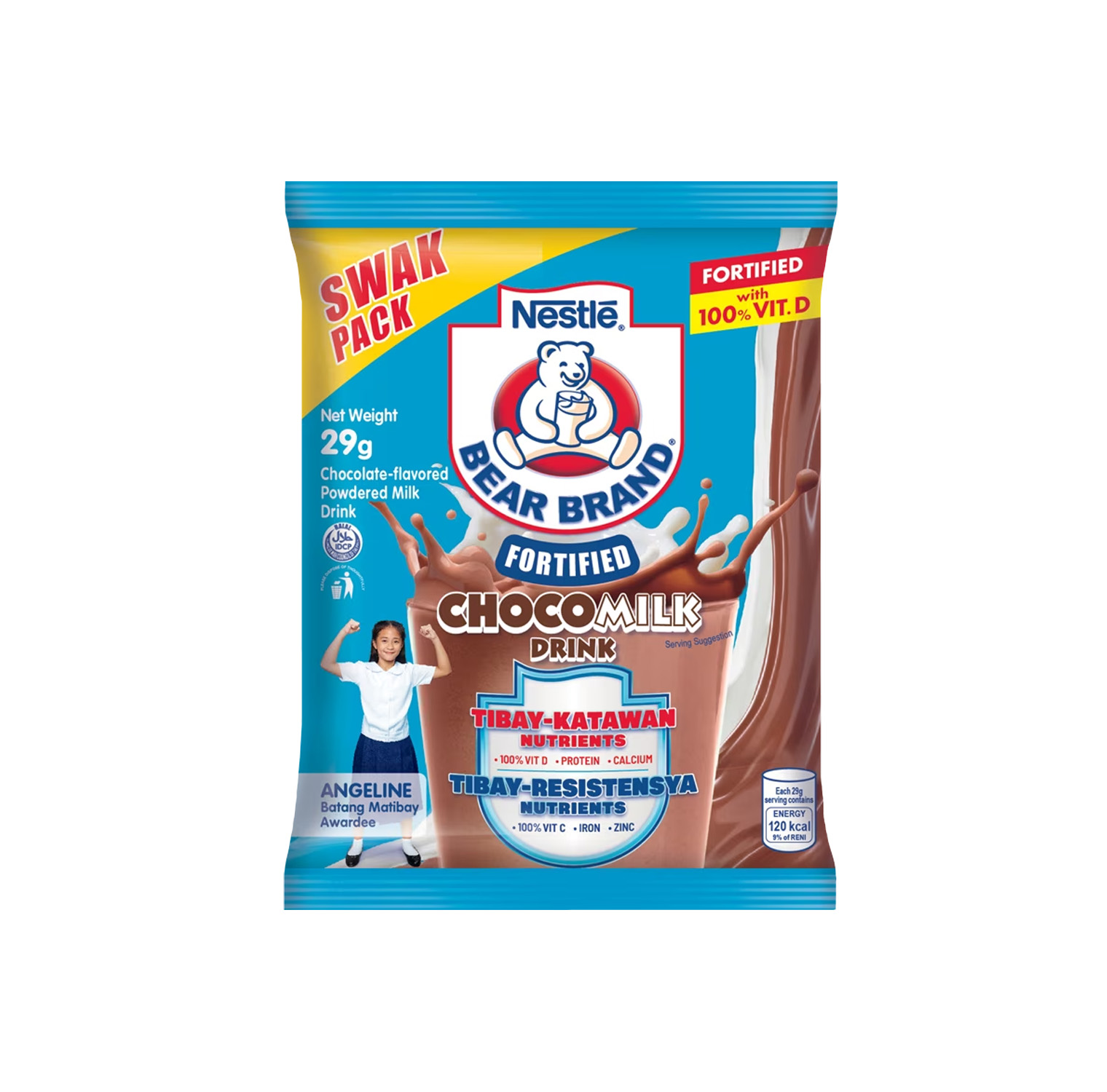 Nestle Bear Brand Chocomilk Drink 29 grams