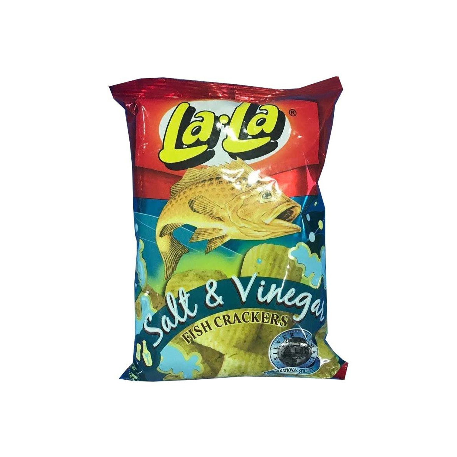 La La Salt & Vinegar Fish Cracker 50 grams