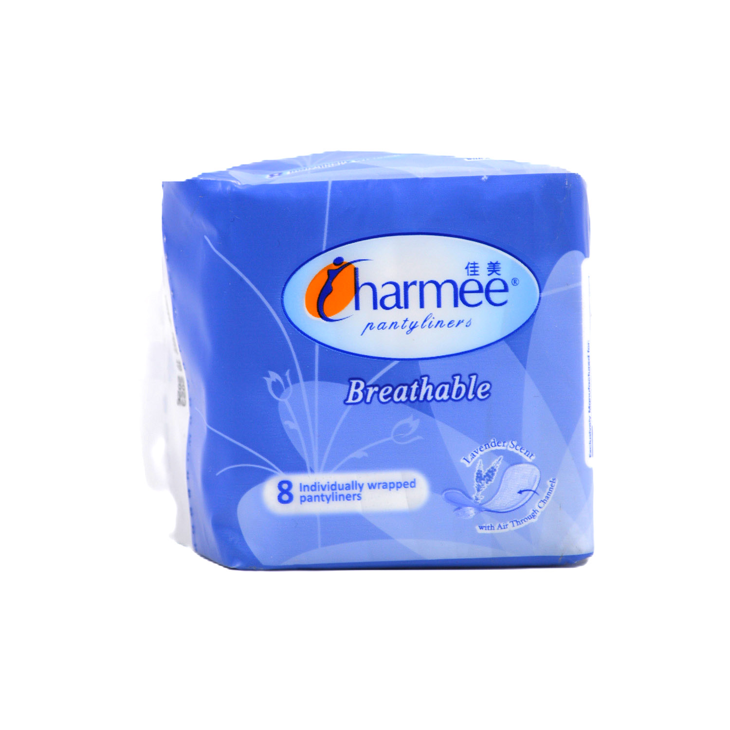 Charmee Pantyliners Breathable 8 Pads
