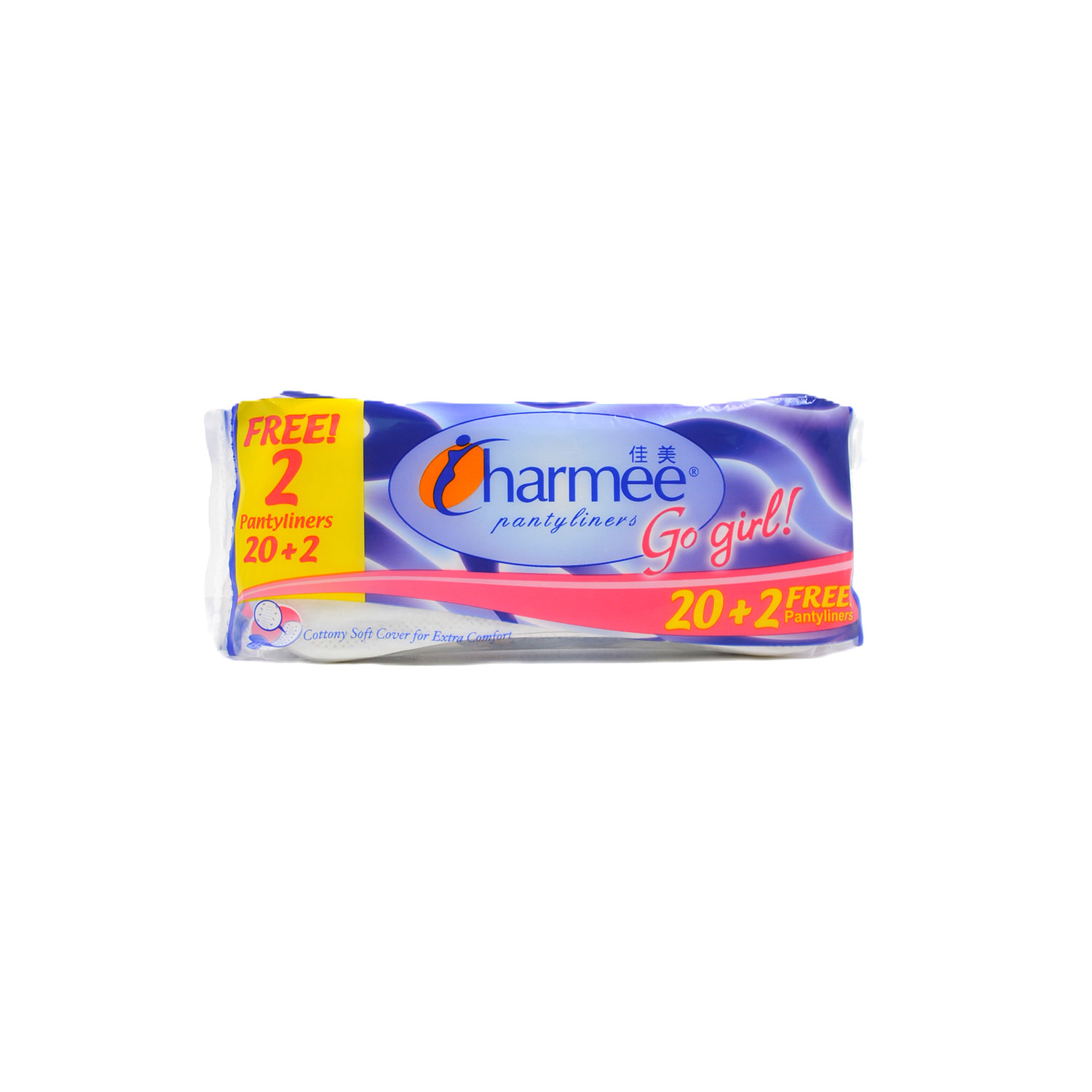 Charmee Pantyliners Go Girl 20 pieces