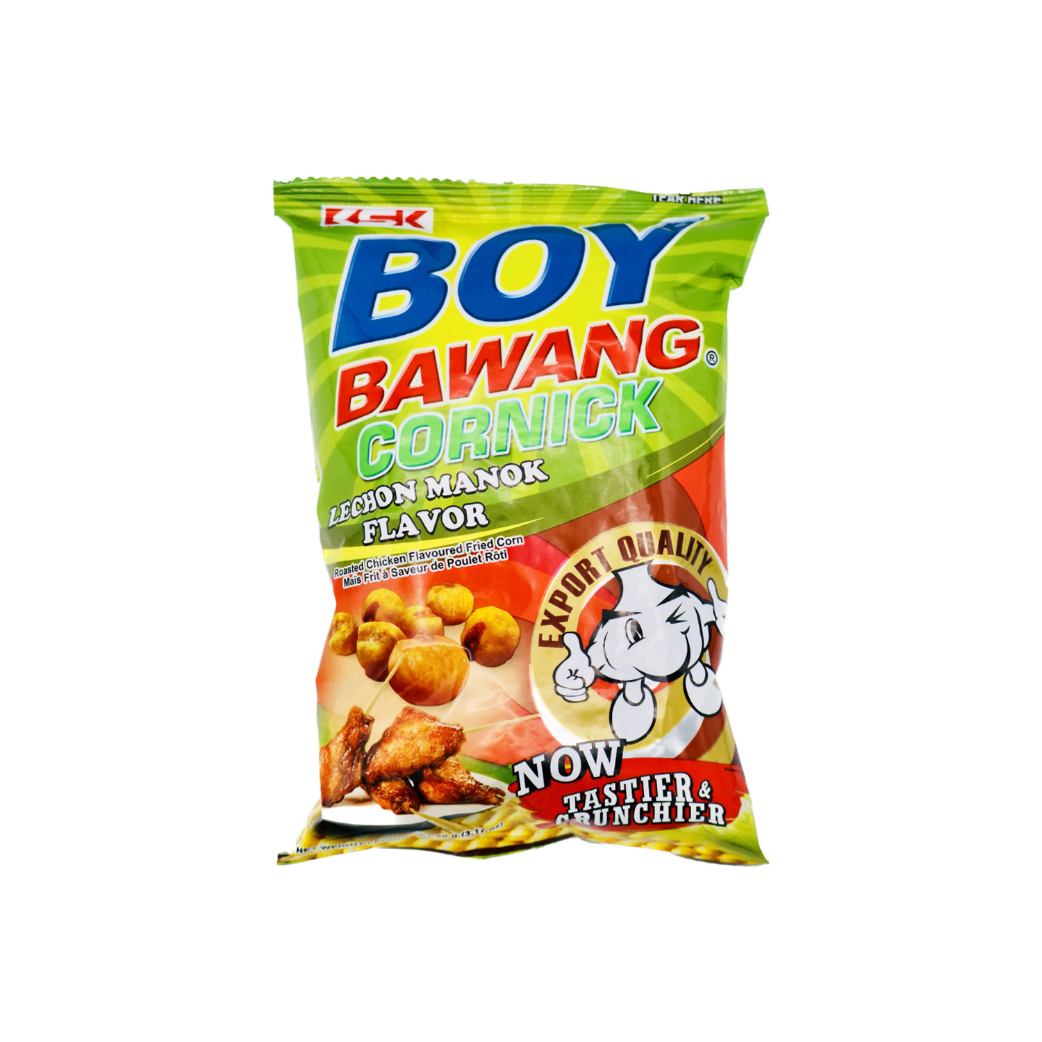 Boy Bawang Cornick Lechon Manok Flavor 90 grams
