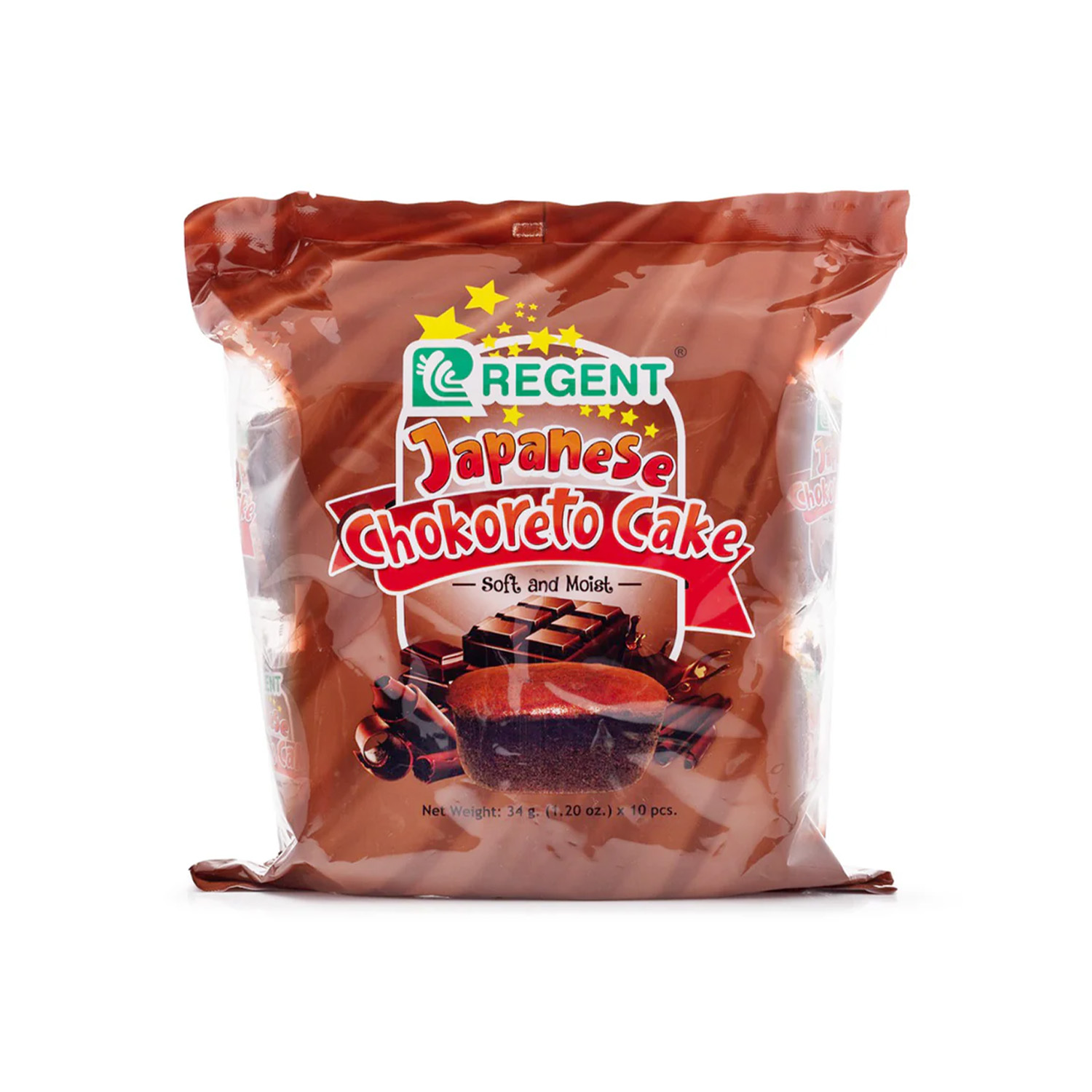 Regent Japanese Chocoreto Cake 10 X 34 grams