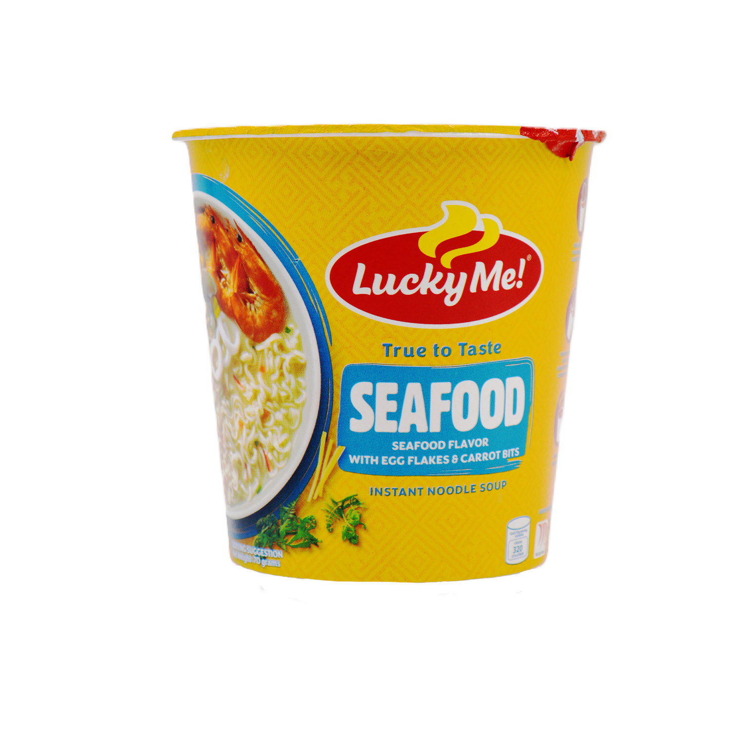 Lucky Me Seafood Cup Noodles 70 grams
