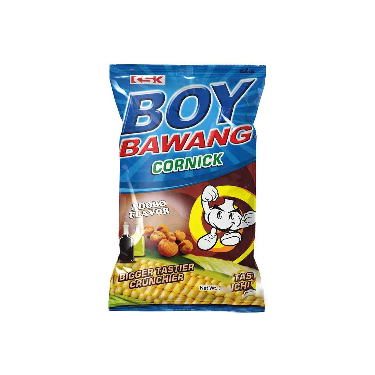 Boy Bawang Cornick Adobo Flavor 90 grams