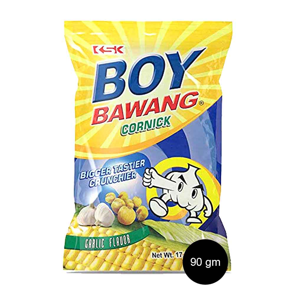Boy Bawang Cornick Garlic Flavor 90 grams