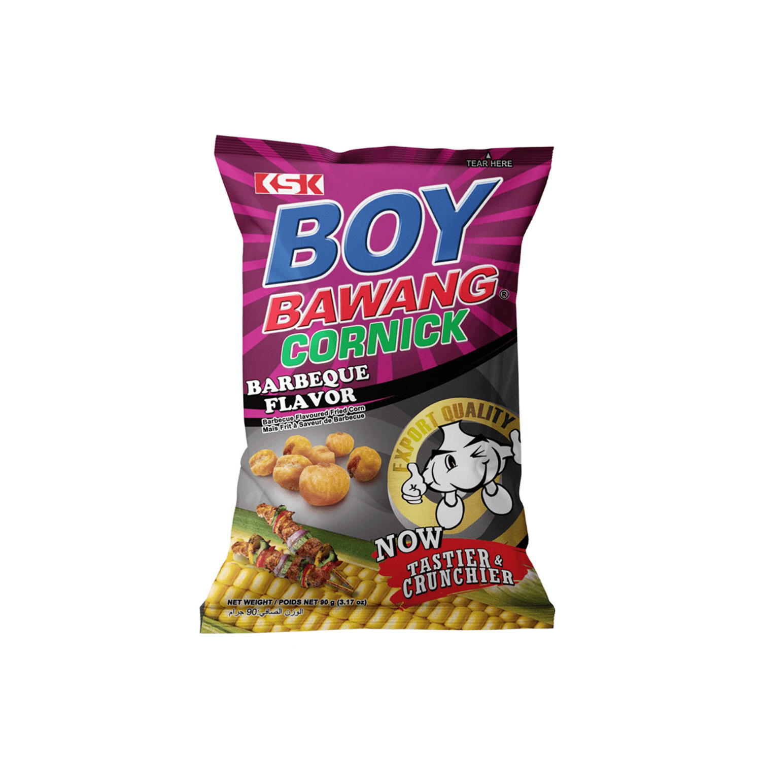 Boy Bawang Cronick Barbeque Flavor 90 grams