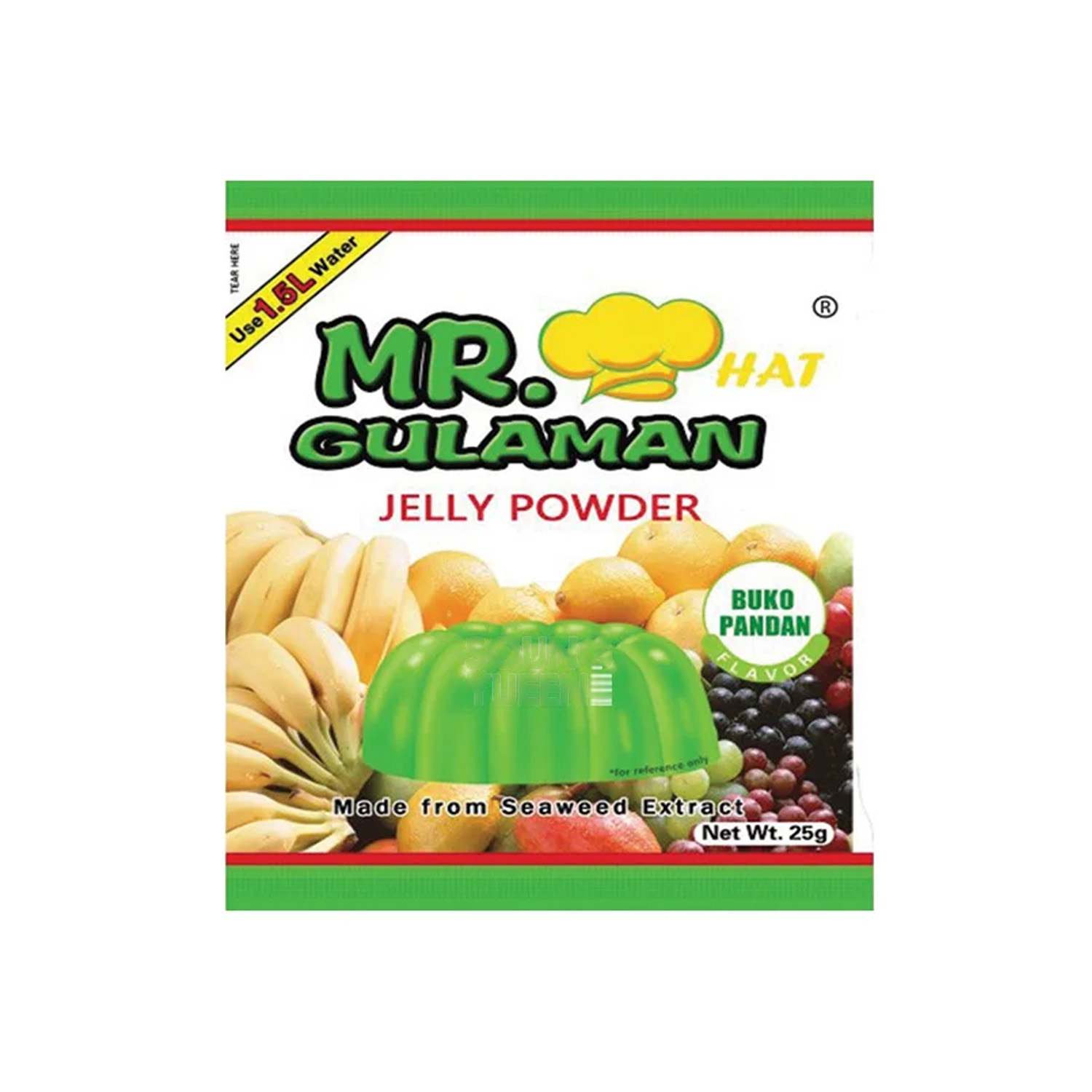 Mr Gulaiman Buko Pandan 10 x 24 grams