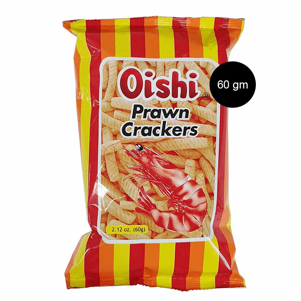 Oishi Prawn Crackers Regular 60 grams