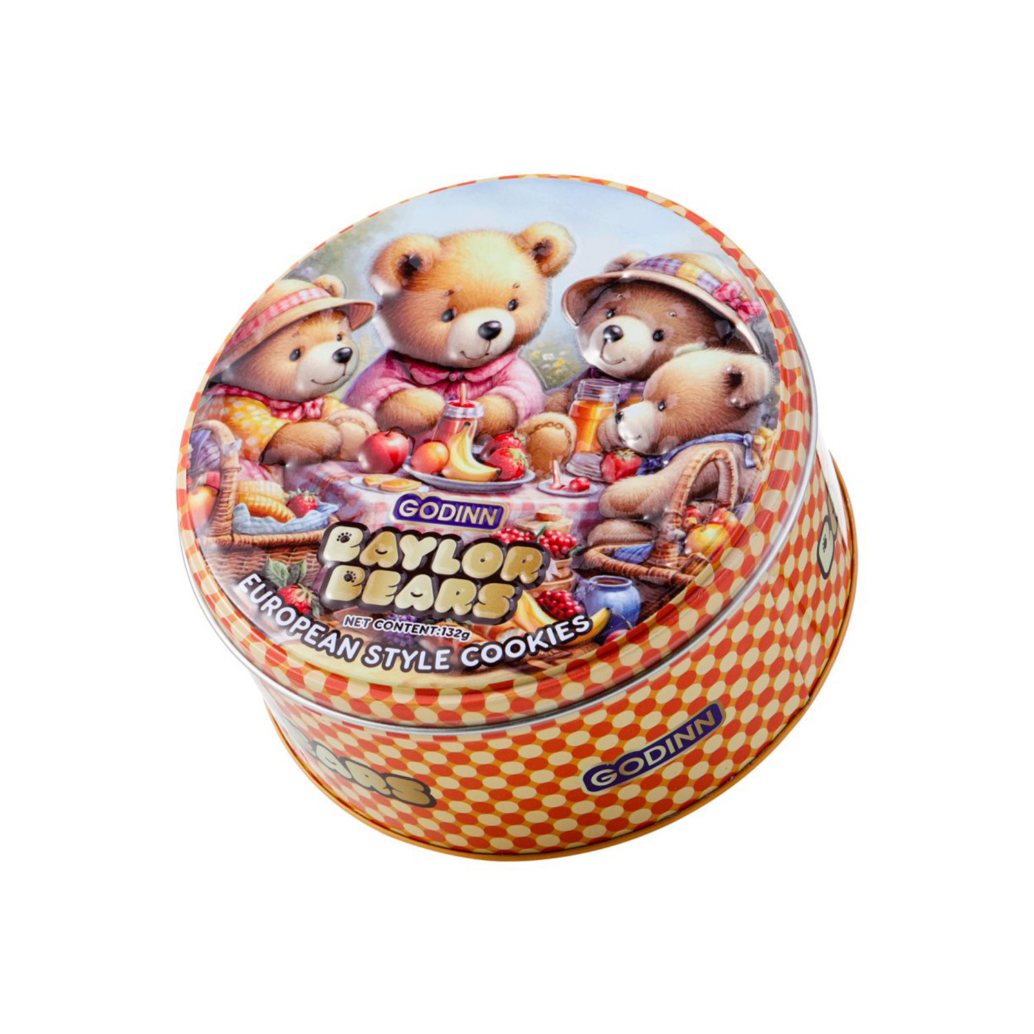 Godinn Baylor Bears European Style Cookies 132G