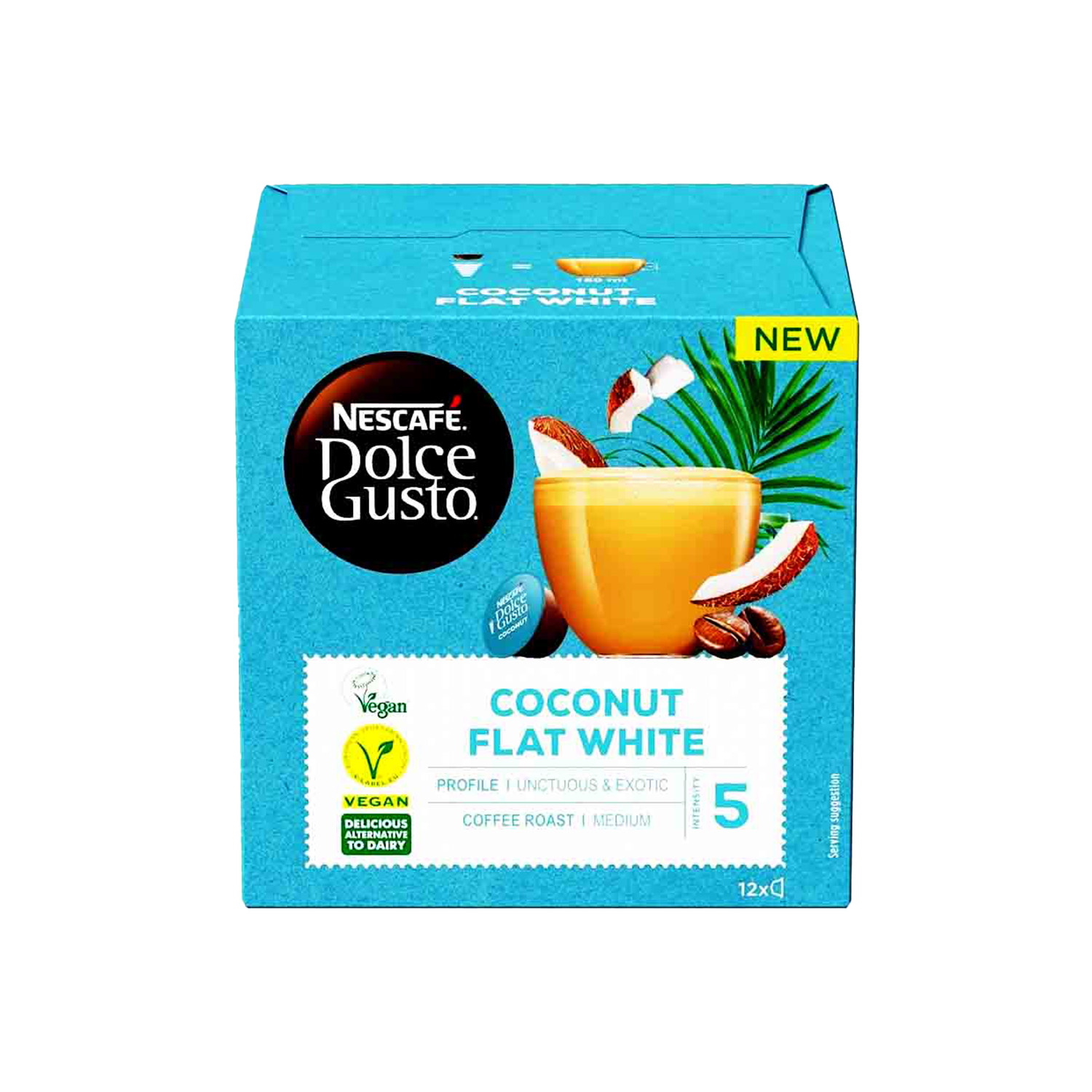 Nescafe Dolce Gusto Coconut Flat White 116.40 grams