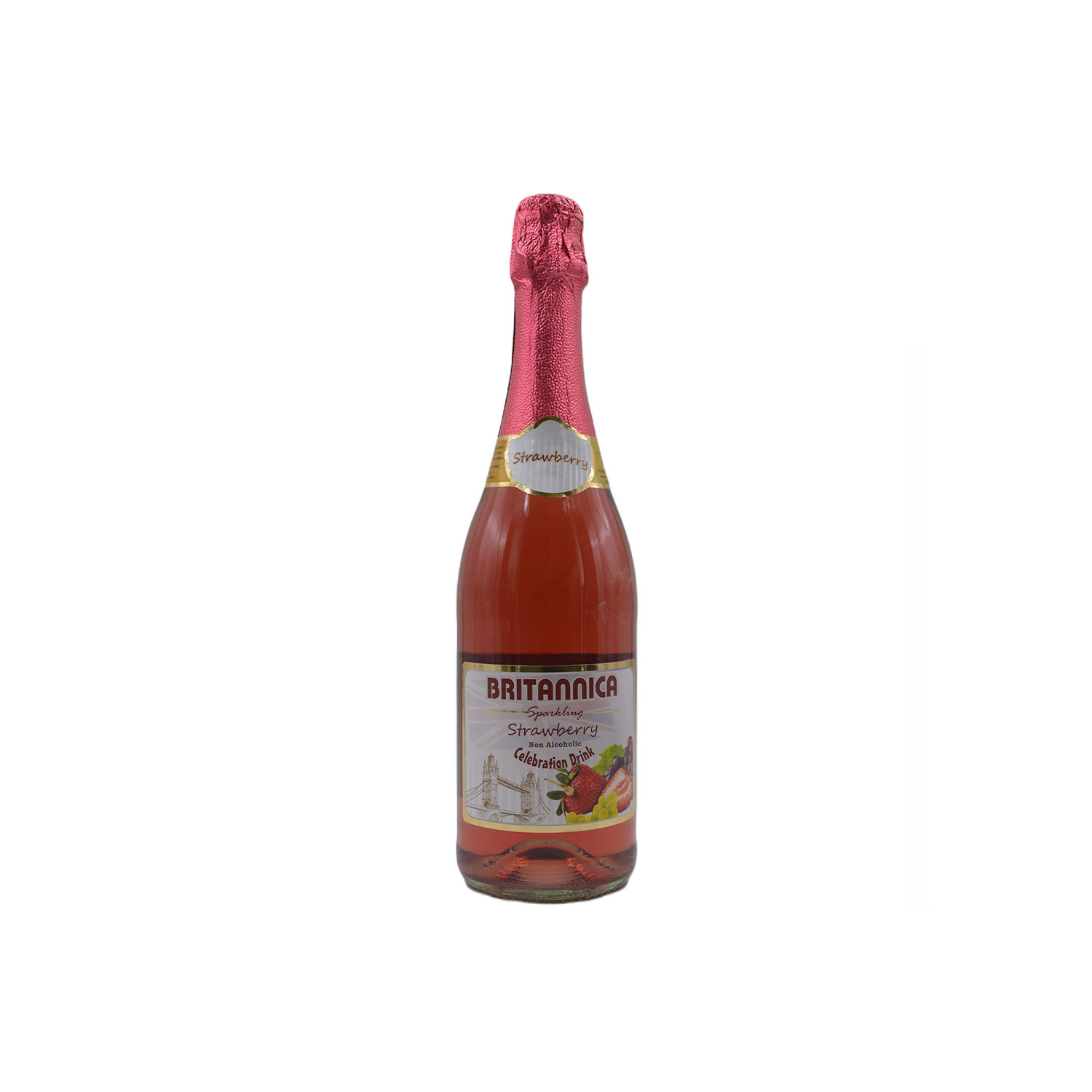 Britannica Strawberry Non-Alcoholic Celebration Drink 750 millilitres