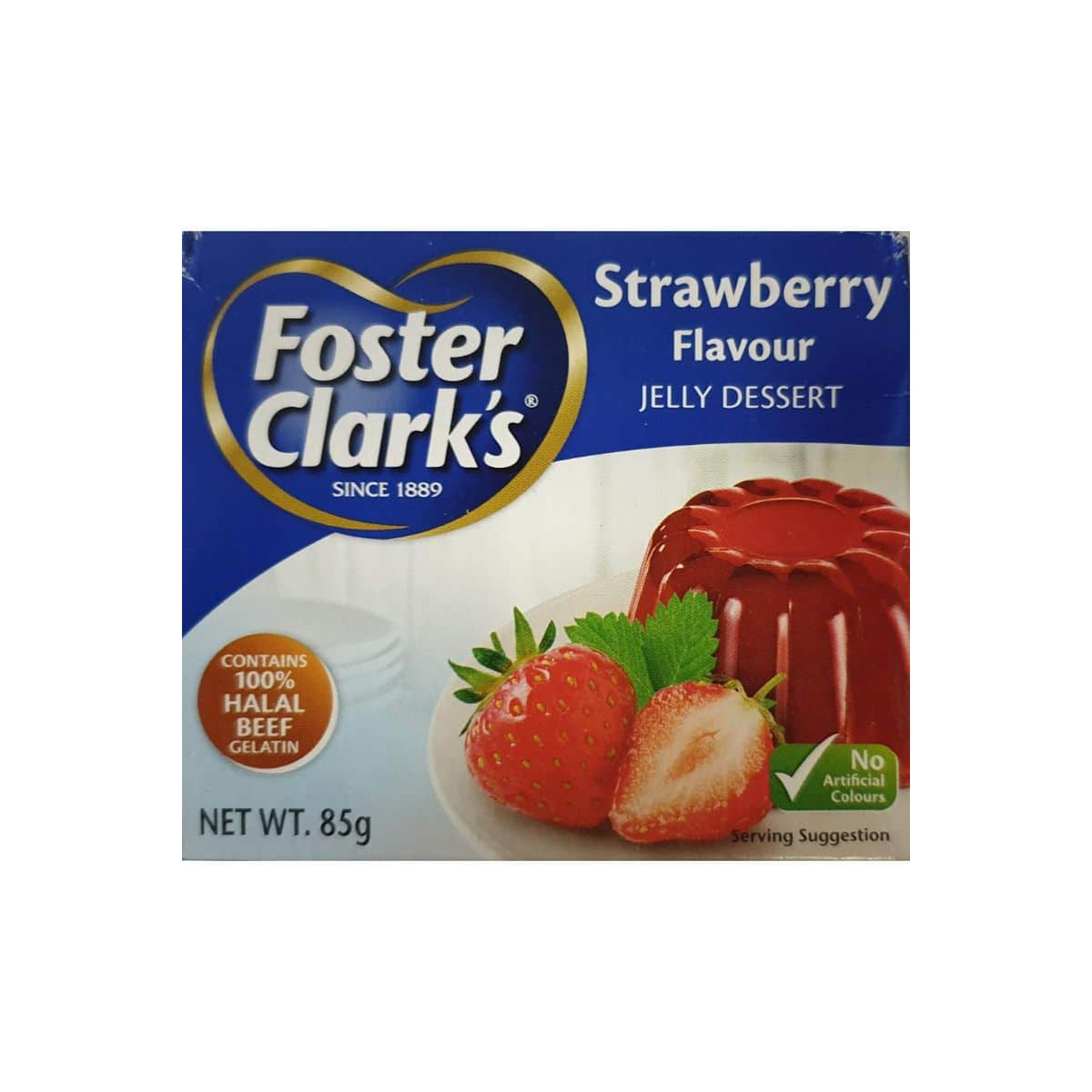 Jelly Strawberry Foster Clarks 85 grams