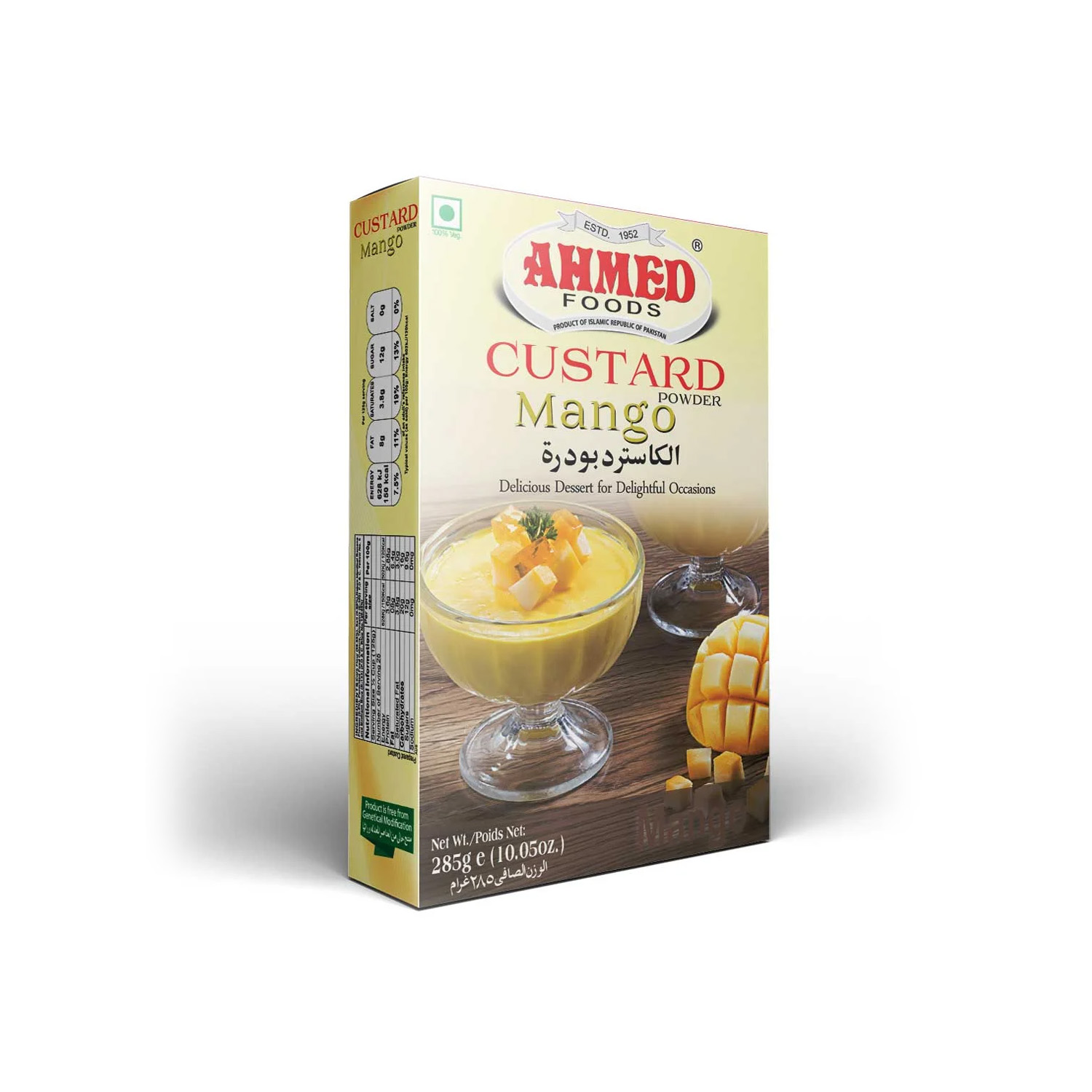 Ahmed Custard Powder Mango 285 grams