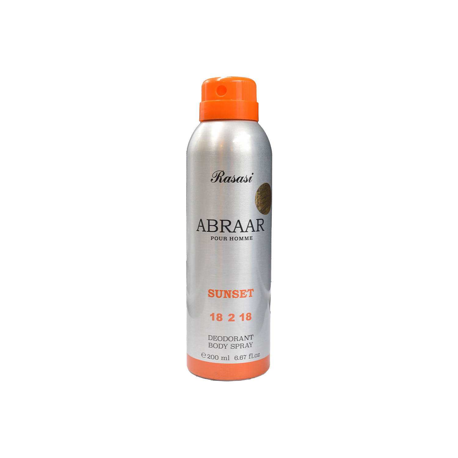 Rasasi Abrar Orange Sunset For Men 200 millilitres