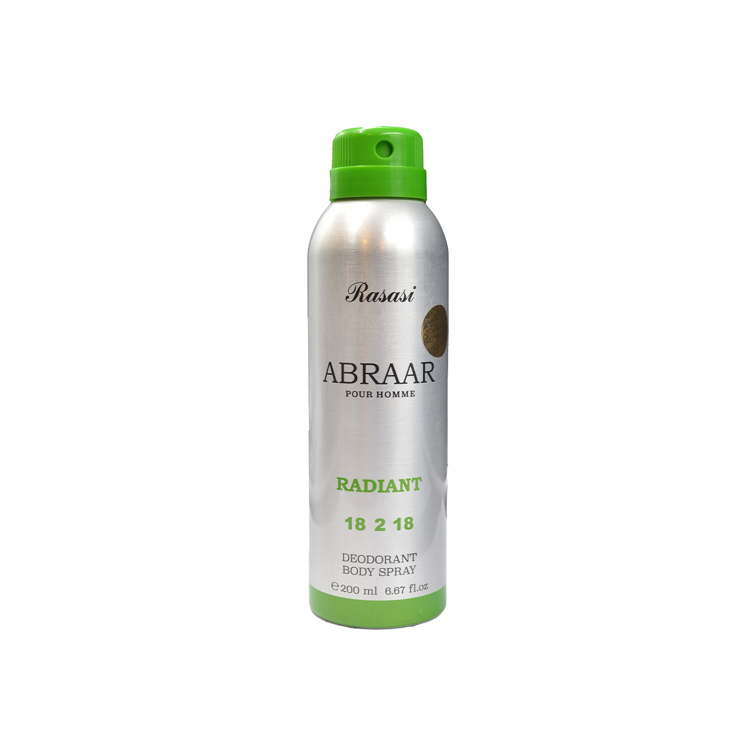 Rasasi Abrar Green Radiant For Men 200 millilitres