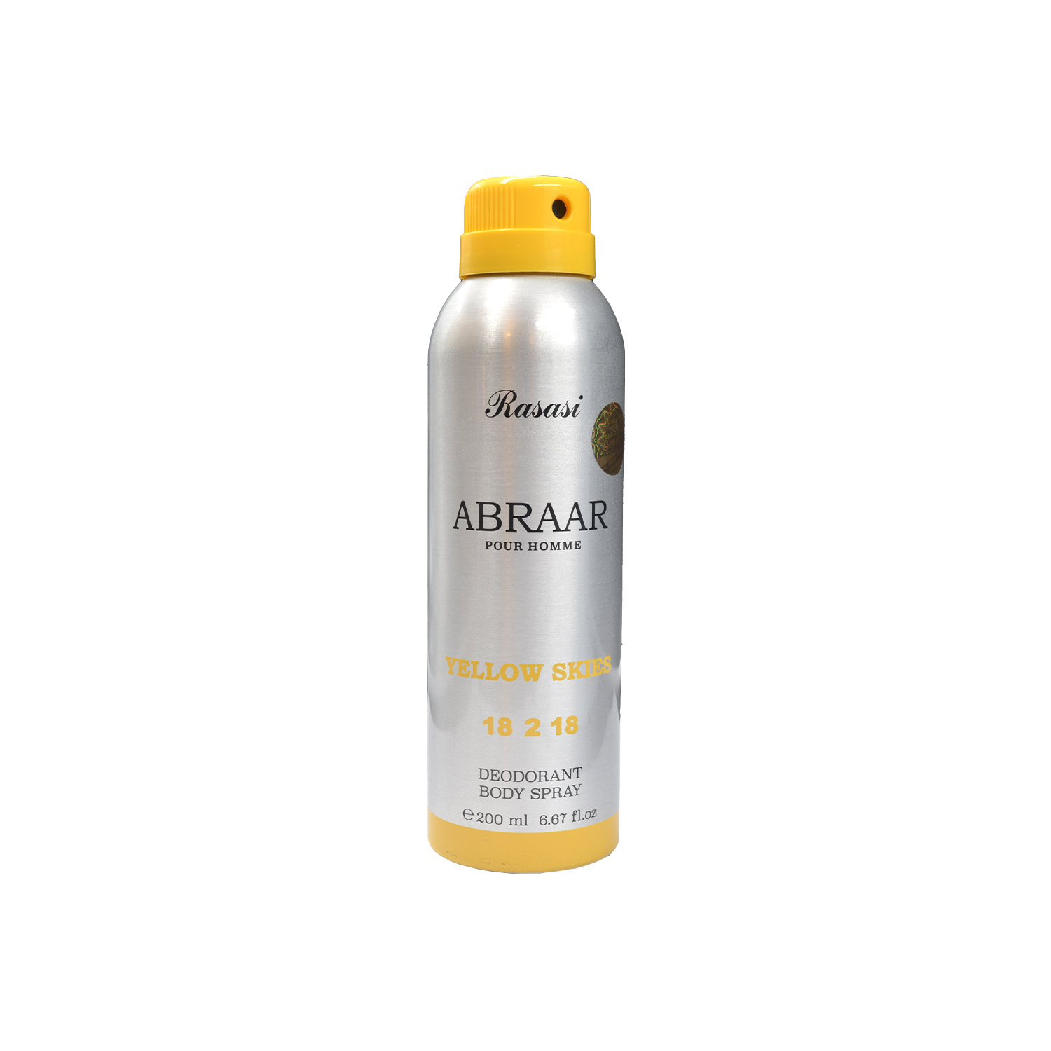 Rasasi Abrar Yellow Skies For Men 200 millilitres