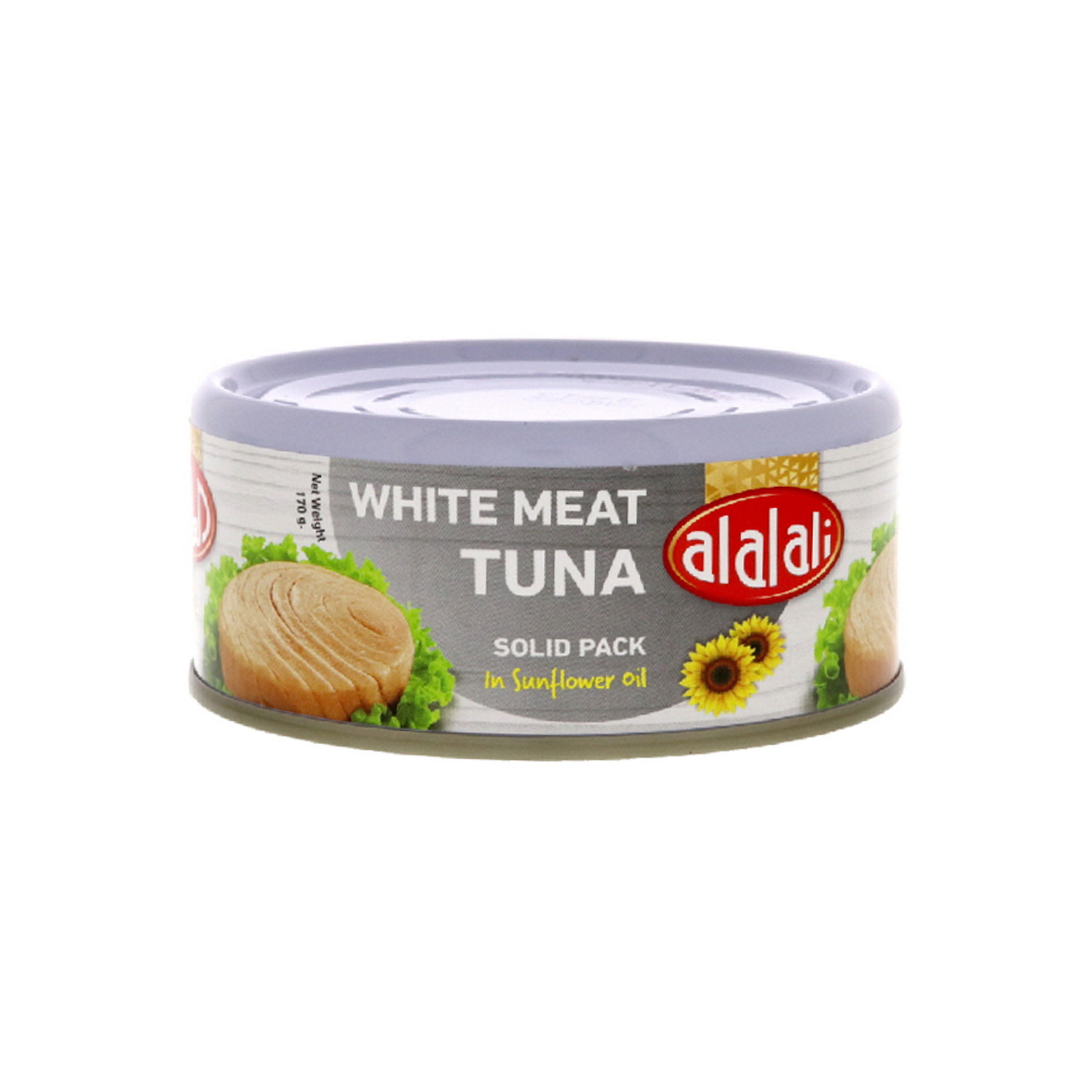 Al Alali White Meat Tuna Sunflower Oil 170 grams