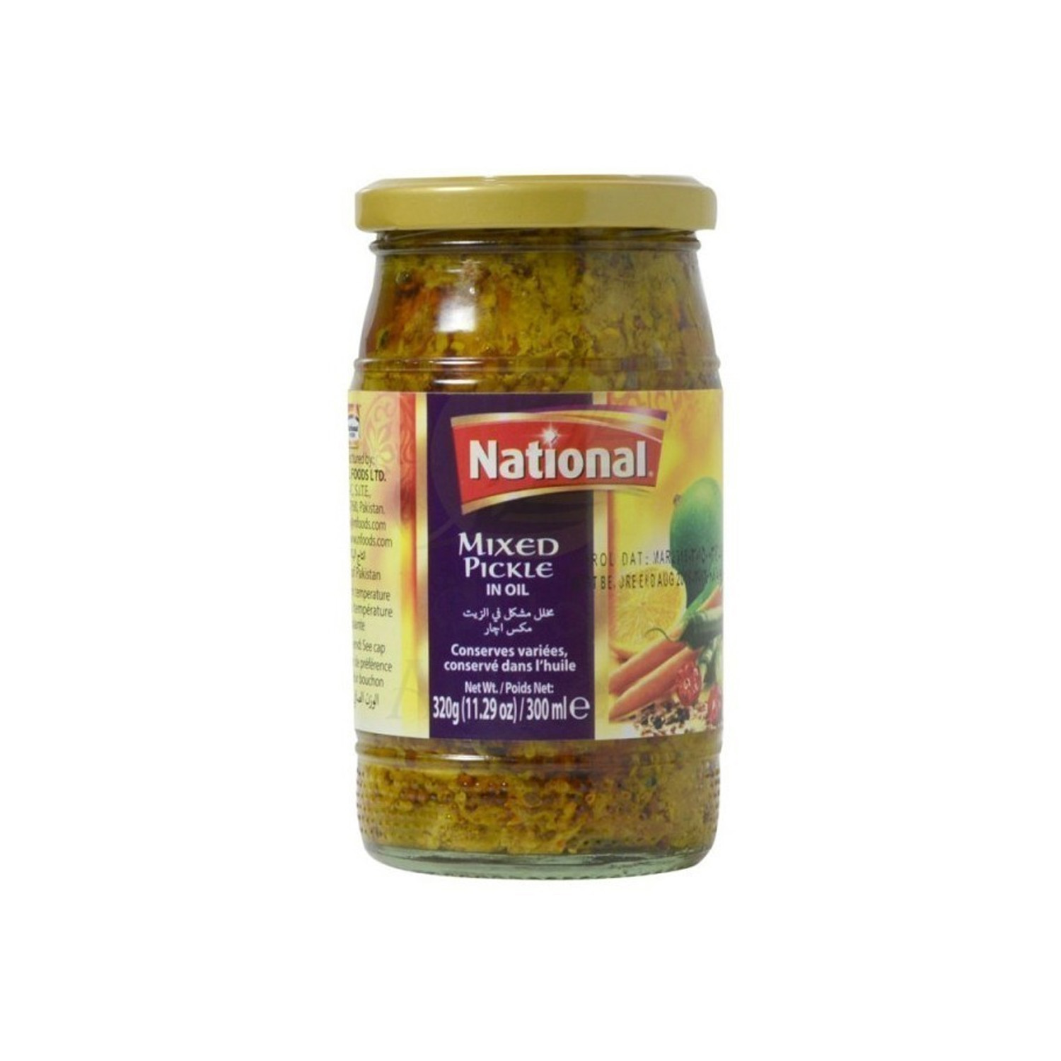 National Pickle Mixed 320 grams