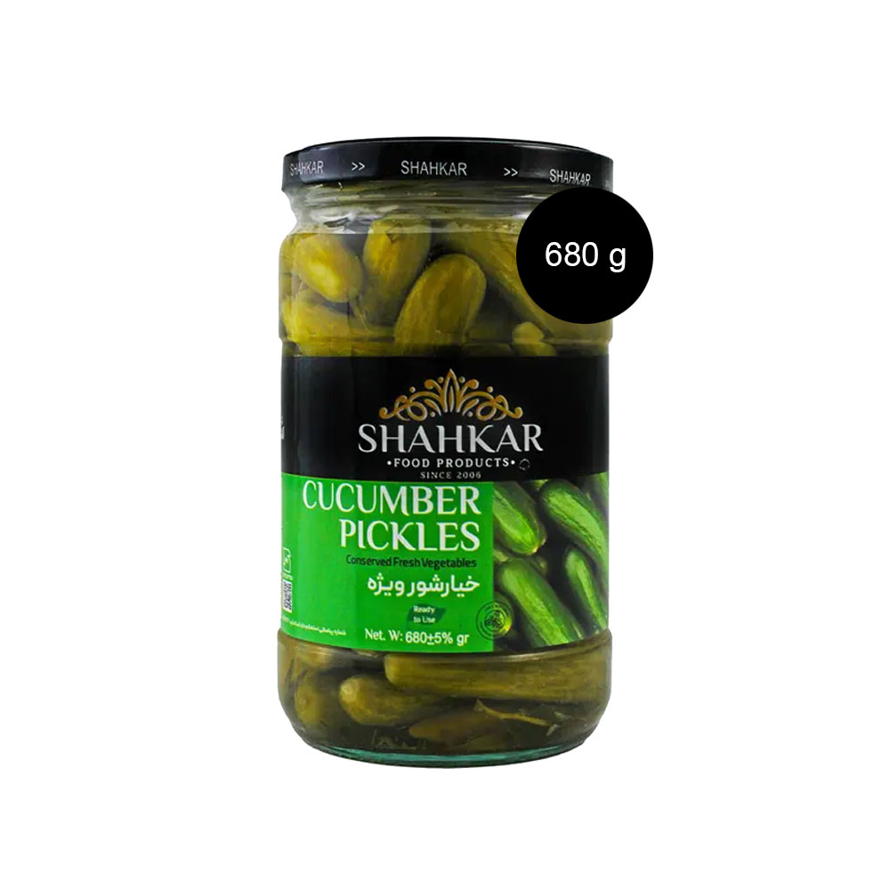 Cucumber Pickle Shahkar 680 grams