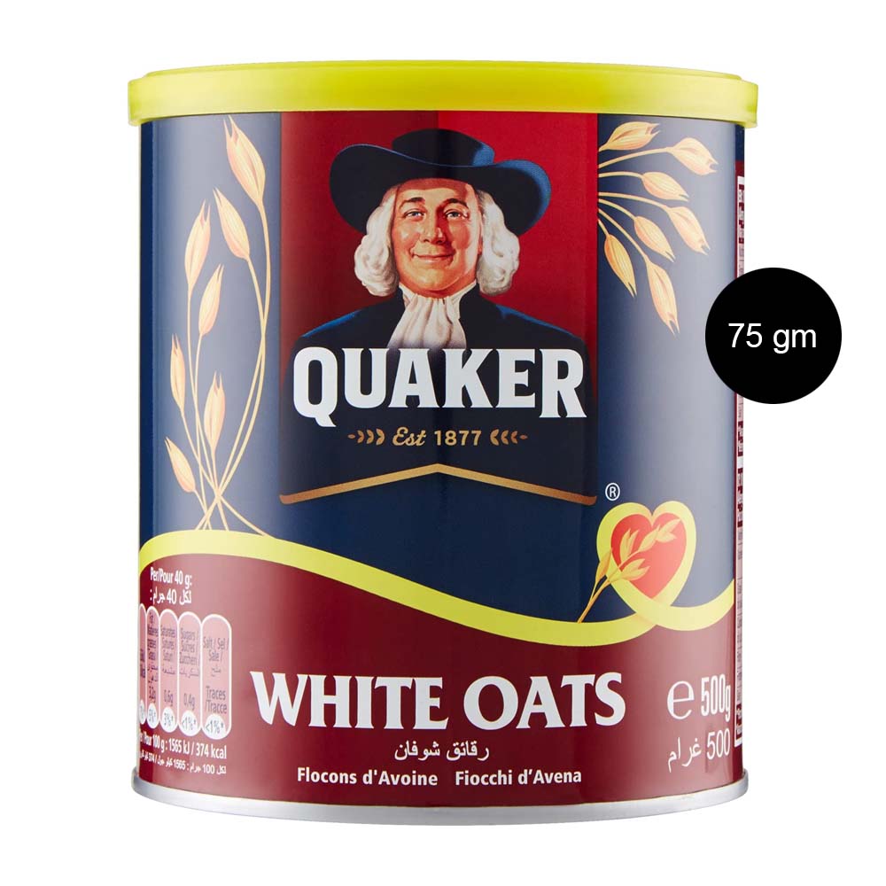 Quaker Oats Tin 500 grams