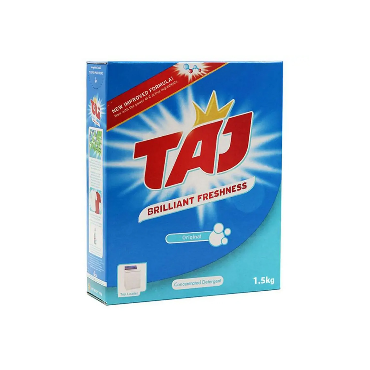 Taj Detergent Powder Family 1.5 kilograms