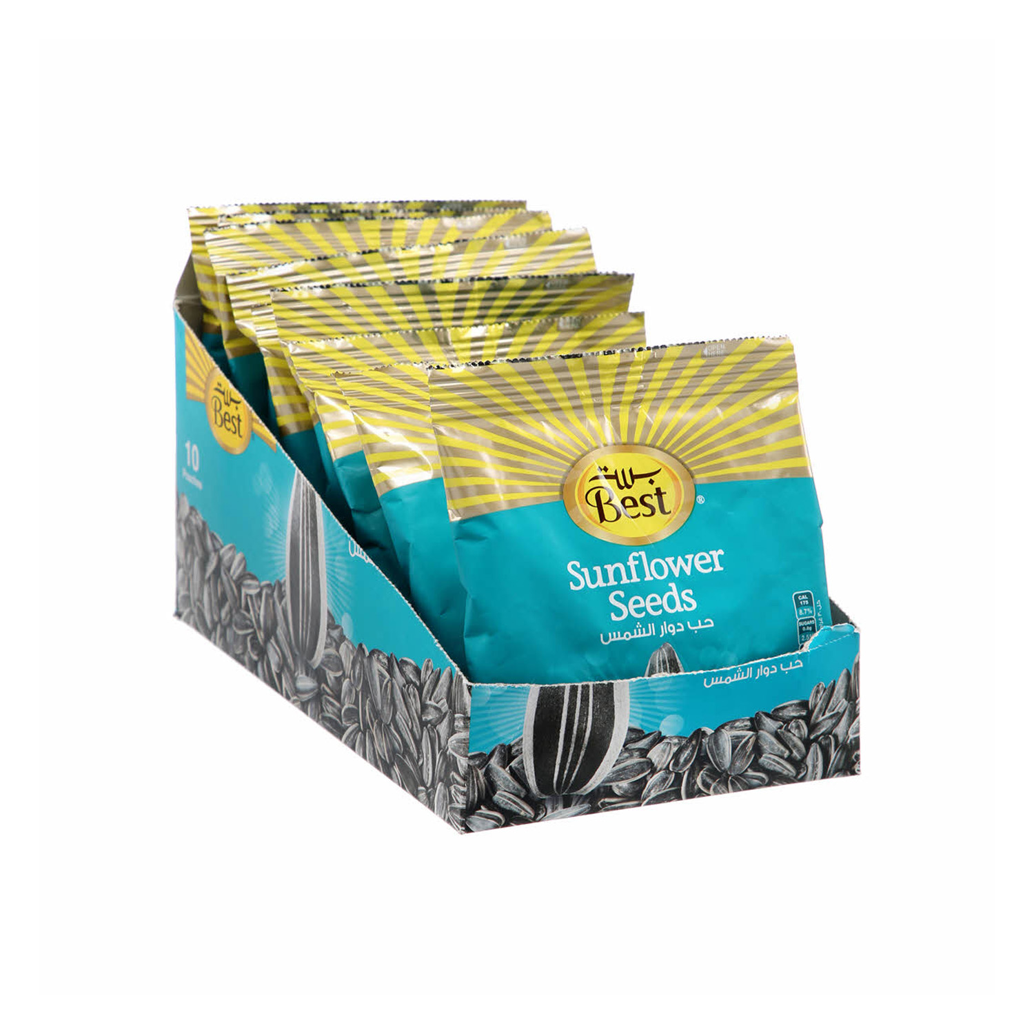Best Sunflower Seeds 10 x 25 grams