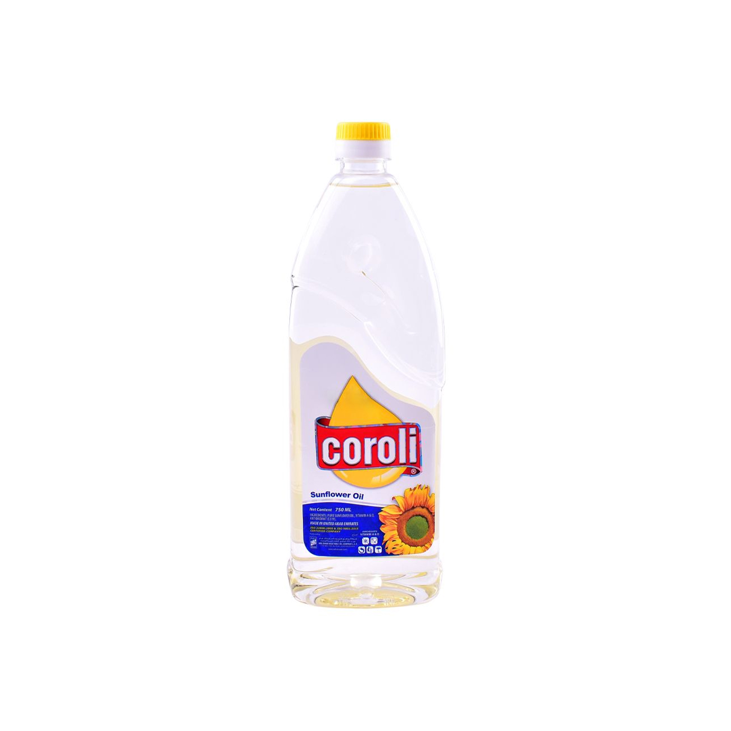 Coroli Pure Sunflower Oil 750 milliliters