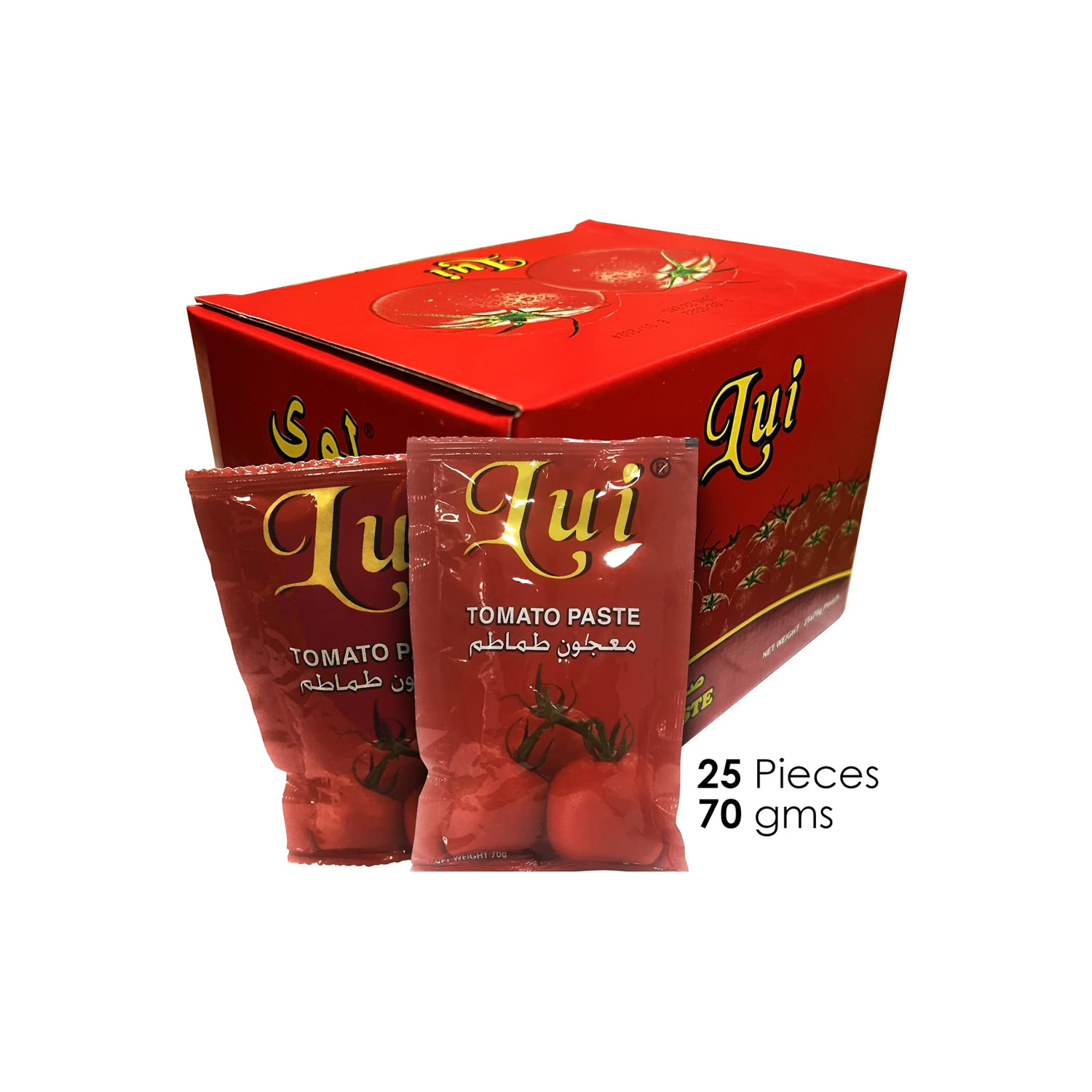 Lui Tomato Paste 25 x 70 grams