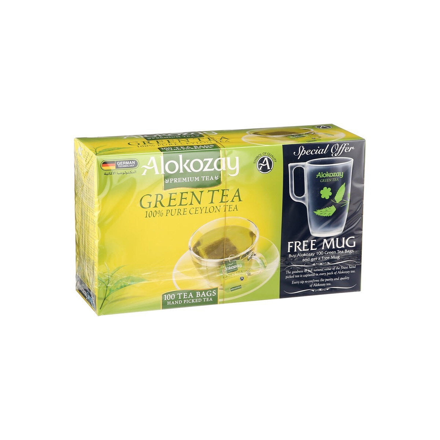 Alokozay Green Tea 100 Bags