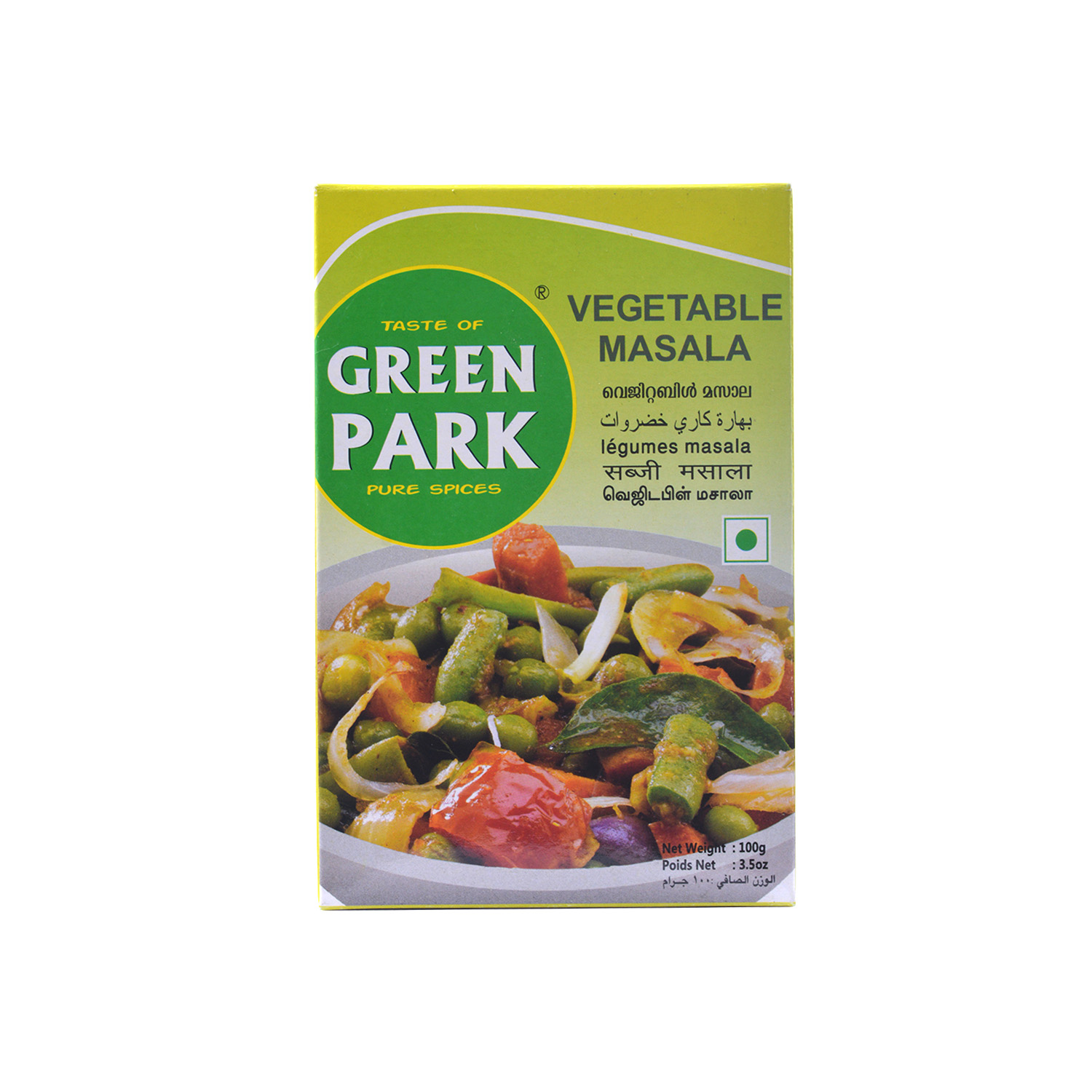 Greenpark Vegetable Masala 100 grams