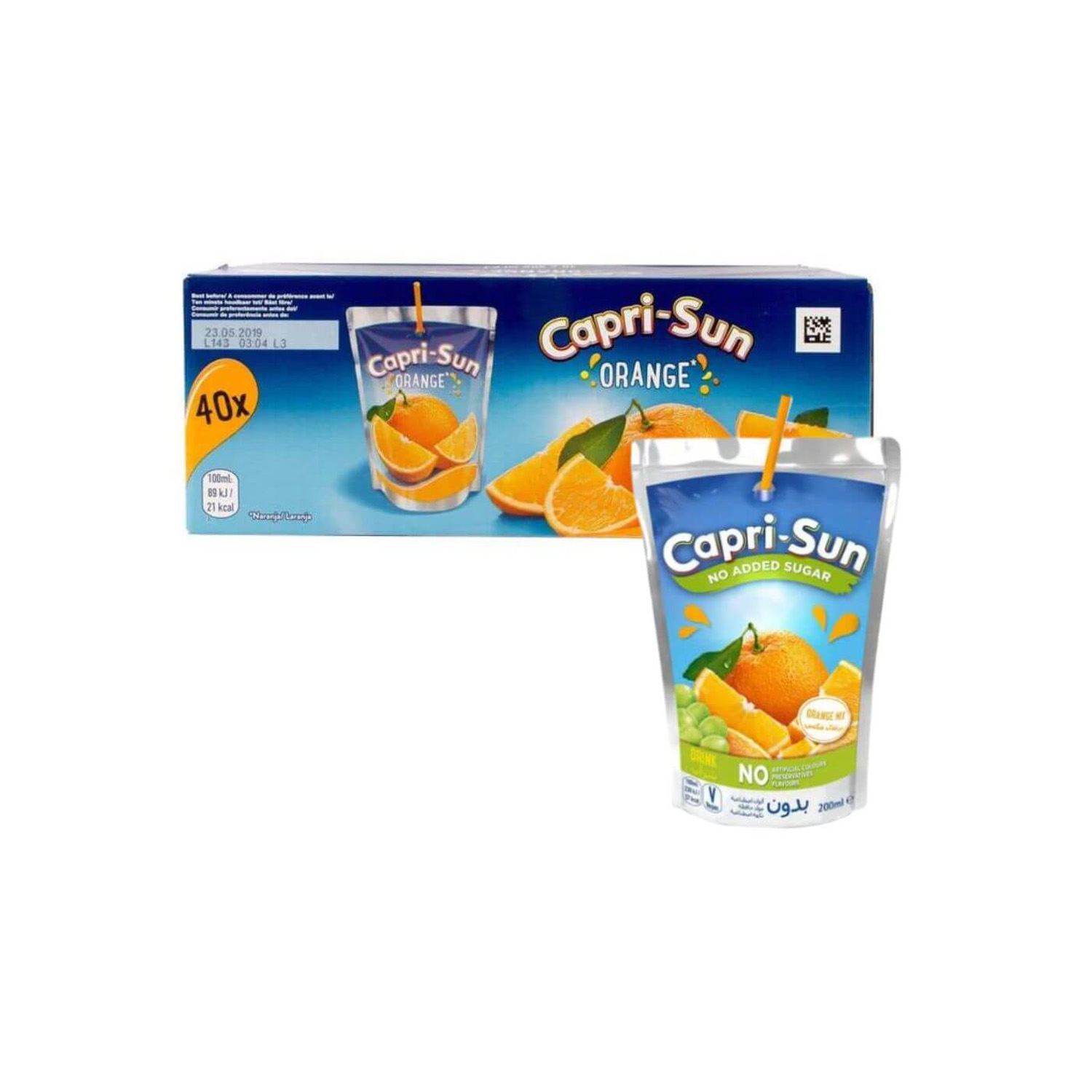 Caprisun Juice Orange 200 millilitres