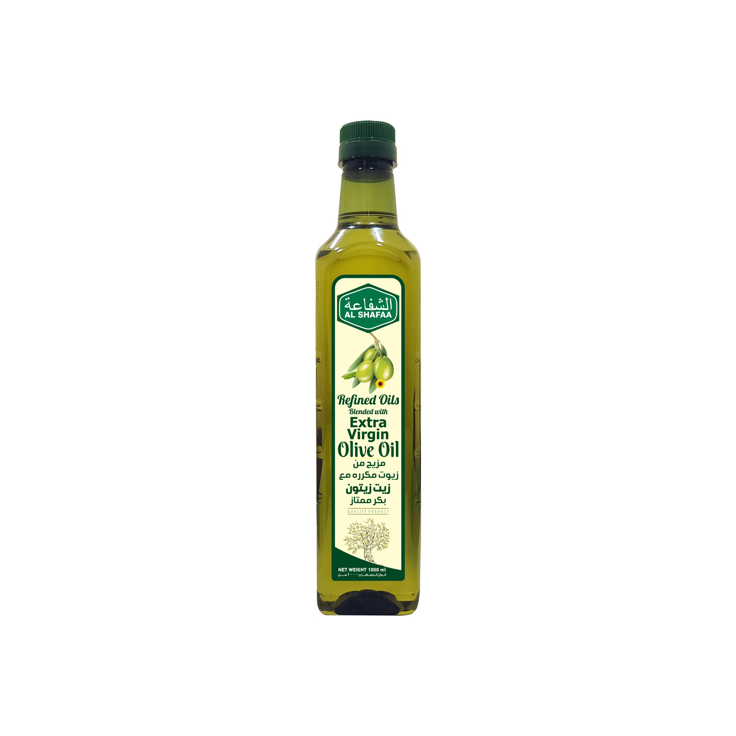 Al Shafaa  Extra Virgin Olive Oil 1 Litre